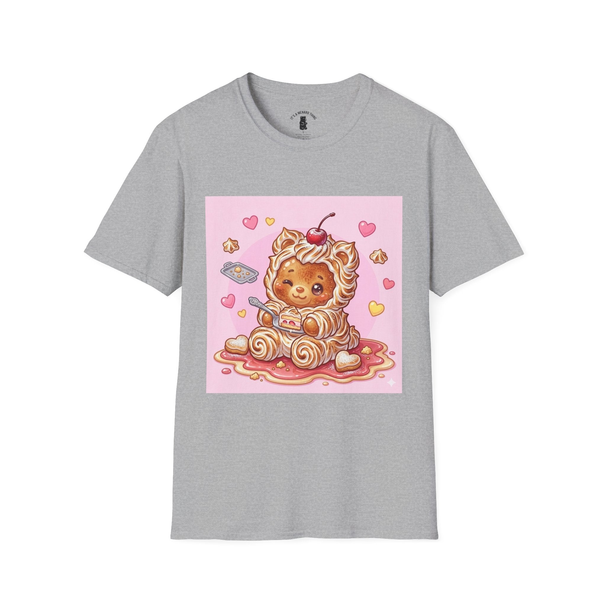 Kawaii Whipped Baked Alaska Gooey Gummy Bear — Cute Graphic Tee