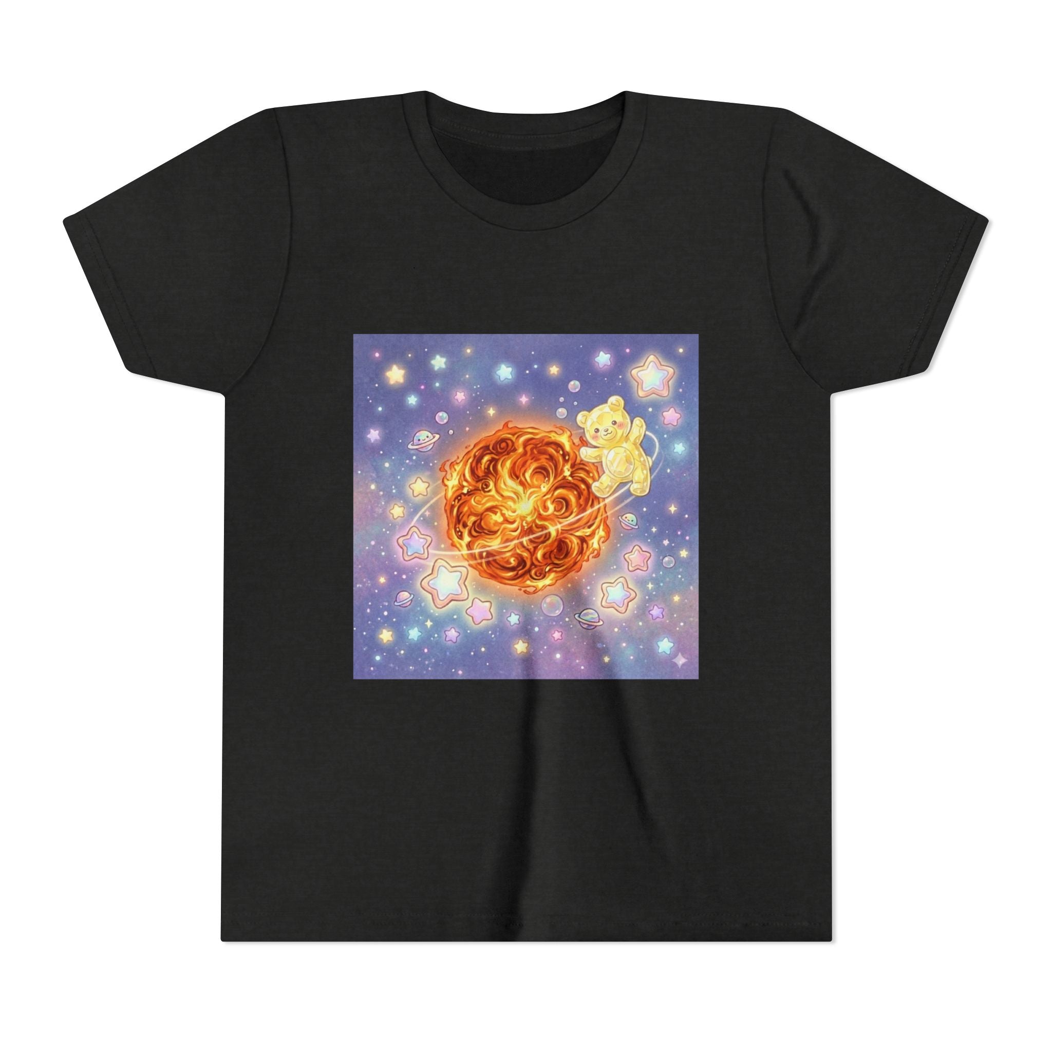 Toasted Cinnamon Sun Gooey Crystal Gummy Bear —Stars Galaxy Design