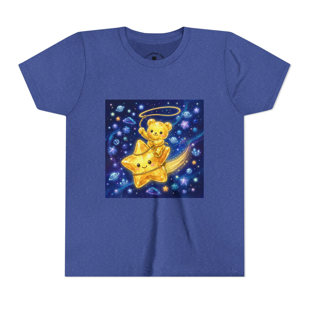 Rodeo, Giddy Up! Starlight Yellow Gooey Crystal Gummy Bear- Graphic T-Shirt