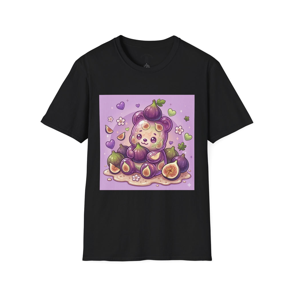 Delicious Ripe Fig, Exotic Oozy Gummy Bear Friend — Kawaii Fruit Design