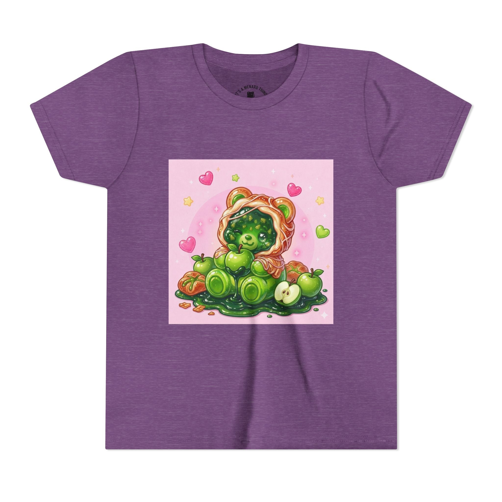 Cute Green Apple Gooey Gummy Danish Bear