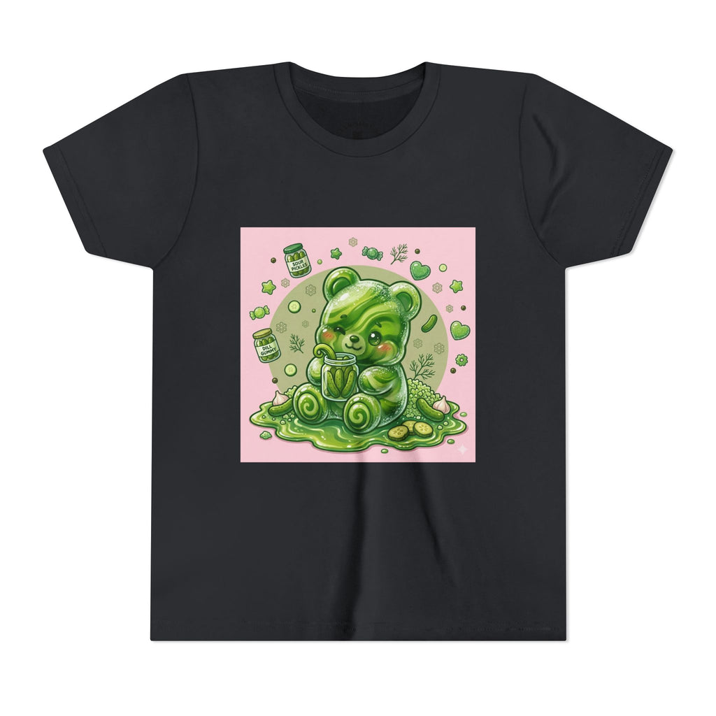 Tart Dilly Green Pickle Gooey Gummy- Graphic Youth T-Shirt