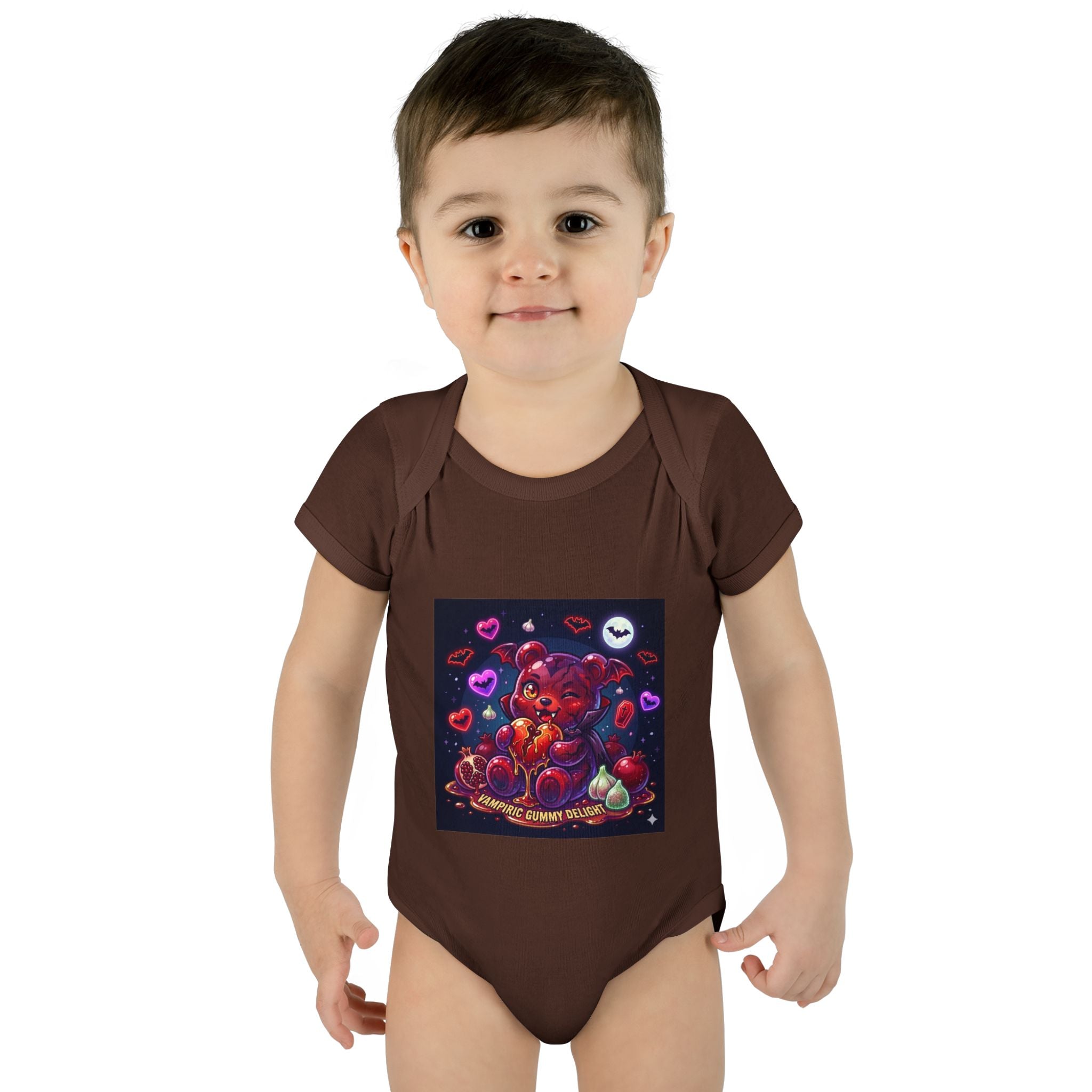Baby Bodysuit - Cute Vampire Gooey Gummy Bear