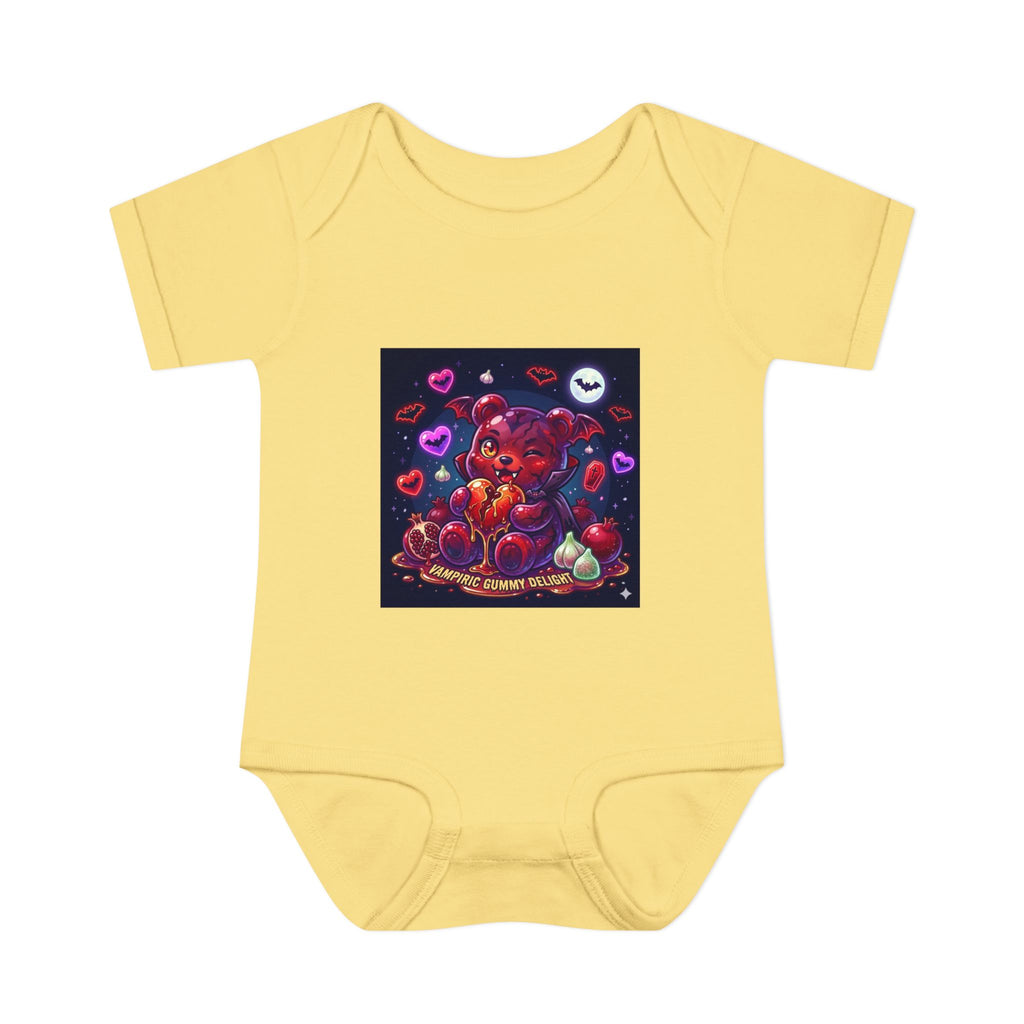 Baby Bodysuit - Cute Vampire Gooey Gummy Bear