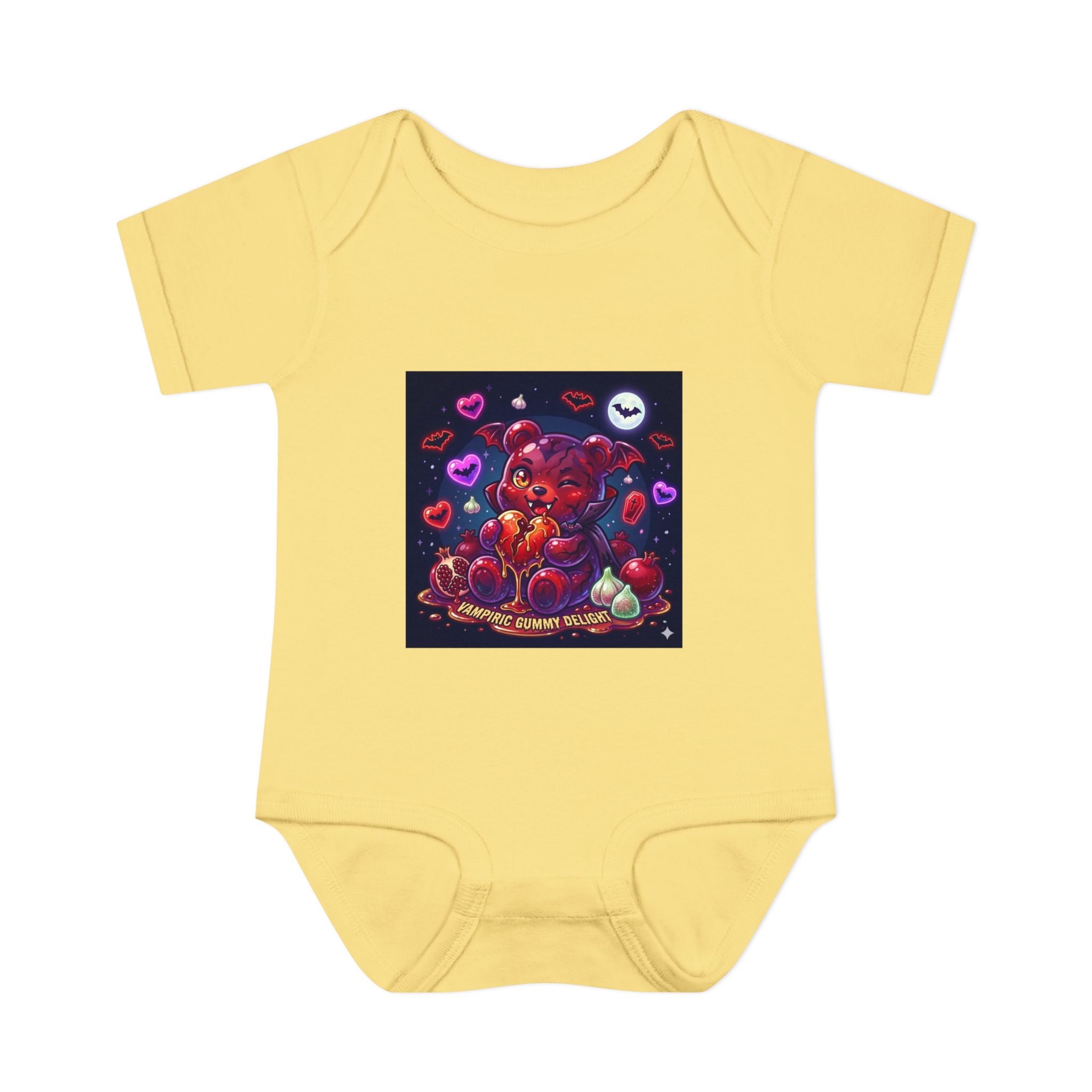 Baby Bodysuit - Cute Vampire Gooey Gummy Bear