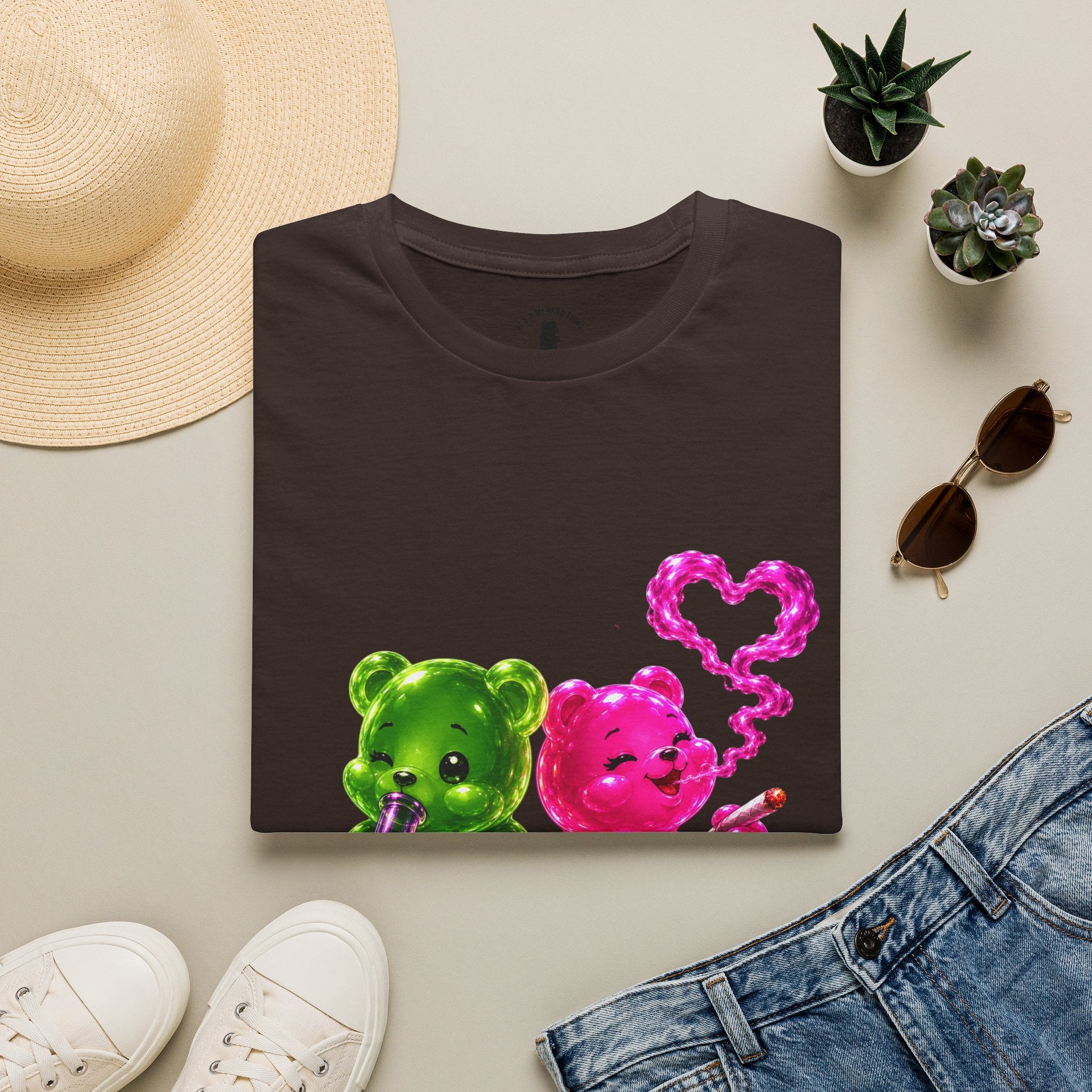 Lighting A Blazer, Oozy Bear Special Dou Gummies- Graphic Shirt (Adults Only!)
