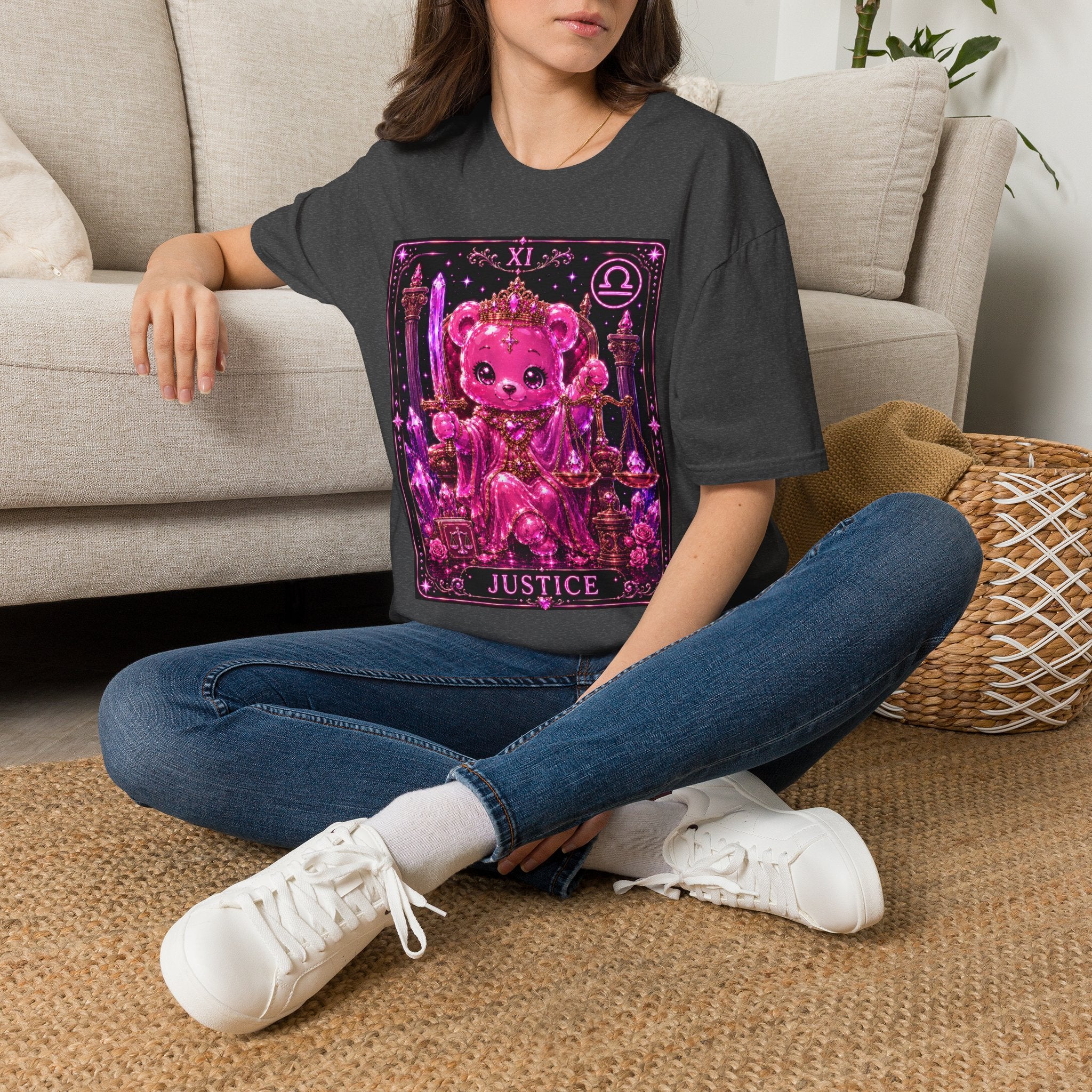 Justice Tarot Oozy Bear Gummy Special Addition— Graphic Shirt