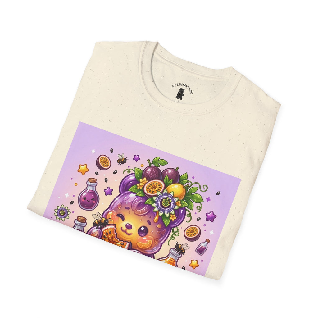 Passion Fruit, Exotic Gooey Gummy Bear— Cute Graphic T-Shirts