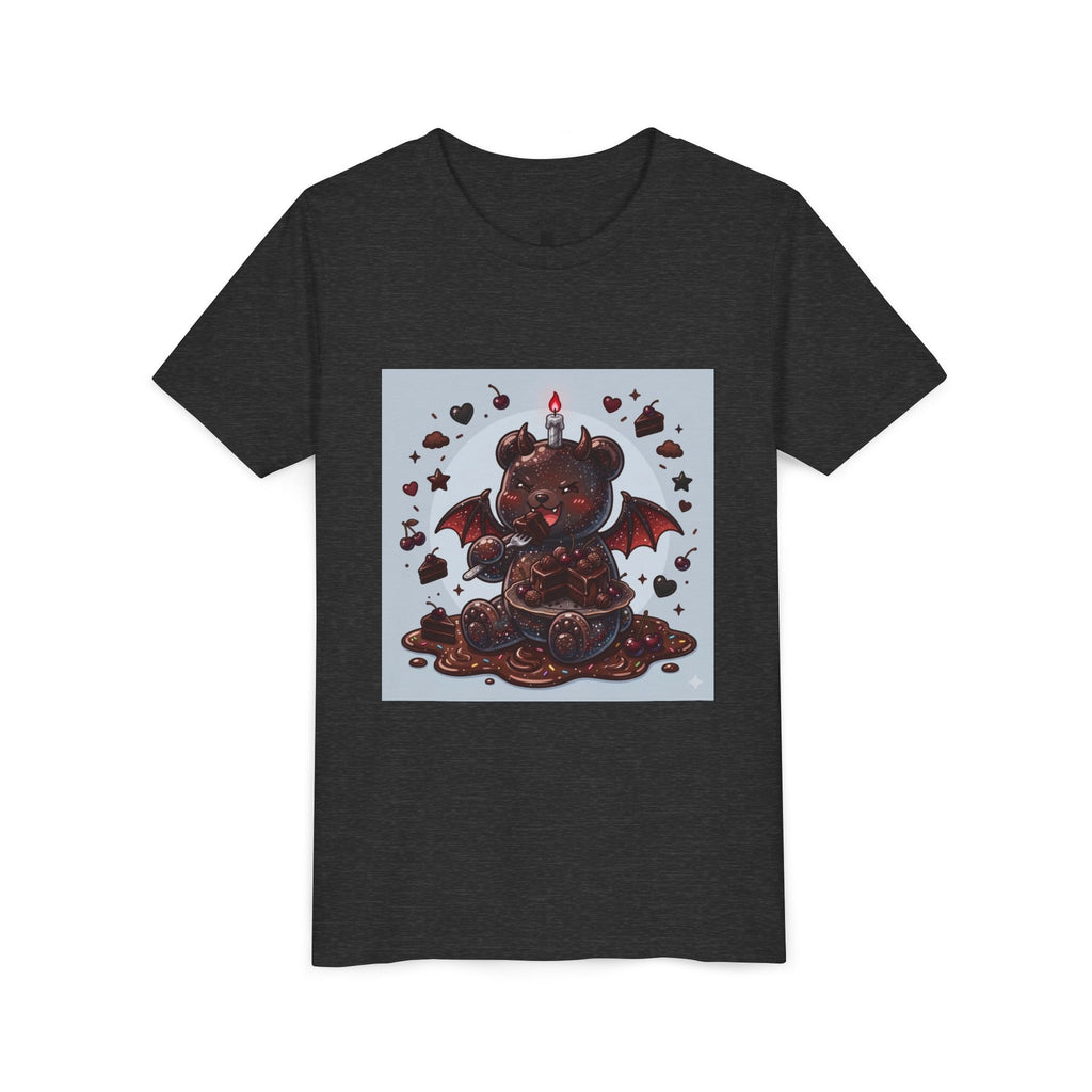 Devils Food Cake, Fudge Gooey Gummy Bear Youth Shirt