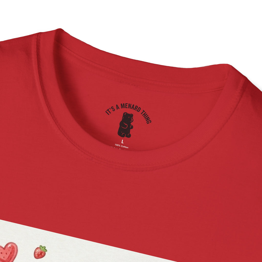 Strawberry Daiquiri Icey, Boozy Gooey Gummy Bears- Kawaii Graphic T-Shirt