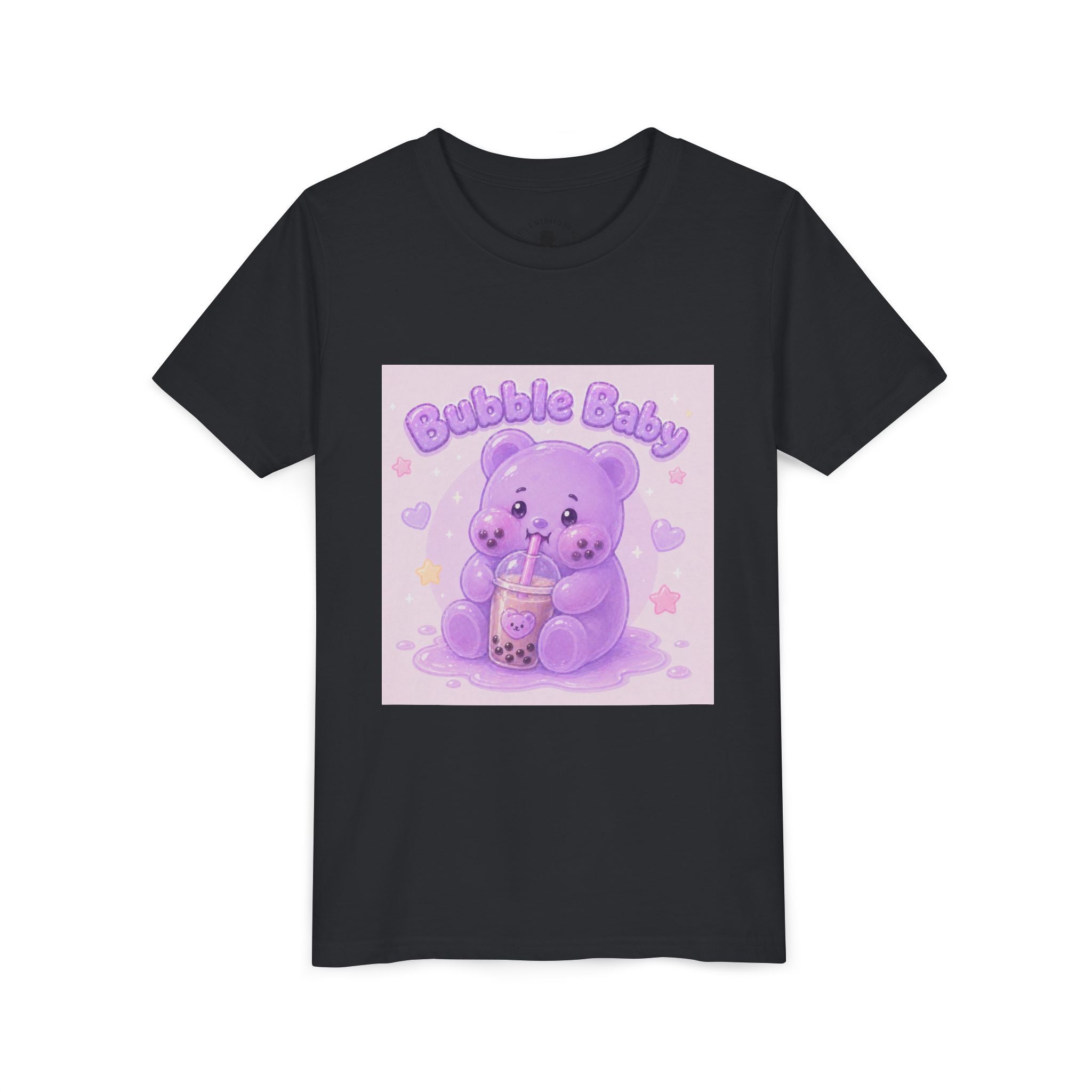 'Bubble Baby' Gooey Gummy Bear Boba Milk Tea Graphic