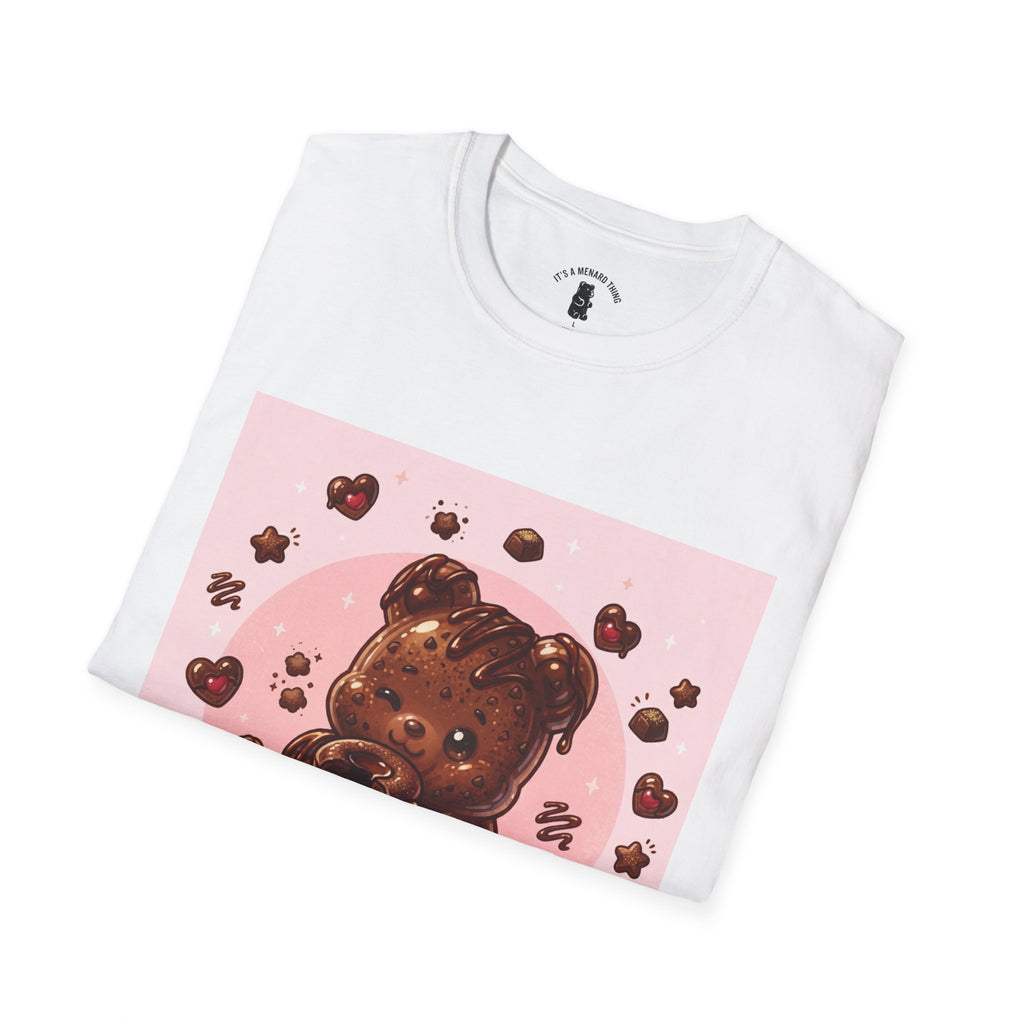 Chocolate Molten Lava Cake Gooey Gummy Bear — Cute Graphic Tee