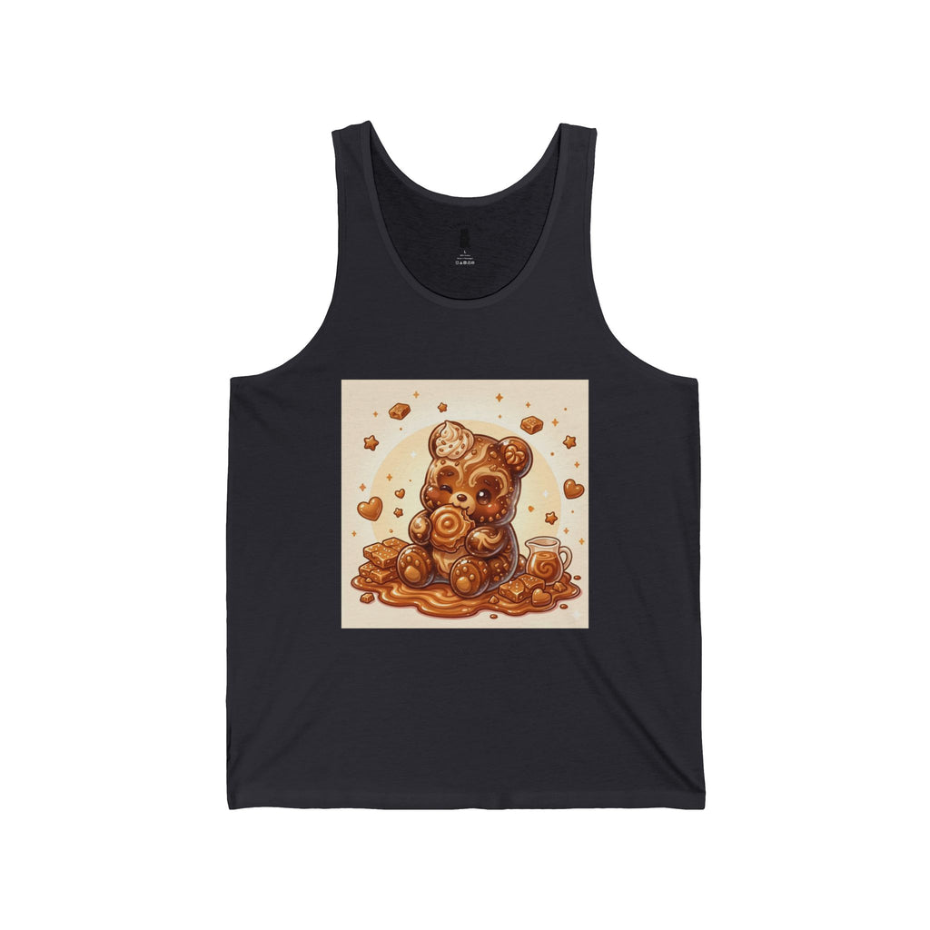 Cinnamon Coffee Cake, Gooey Gummy Bear— Cute Graphic Tank Top