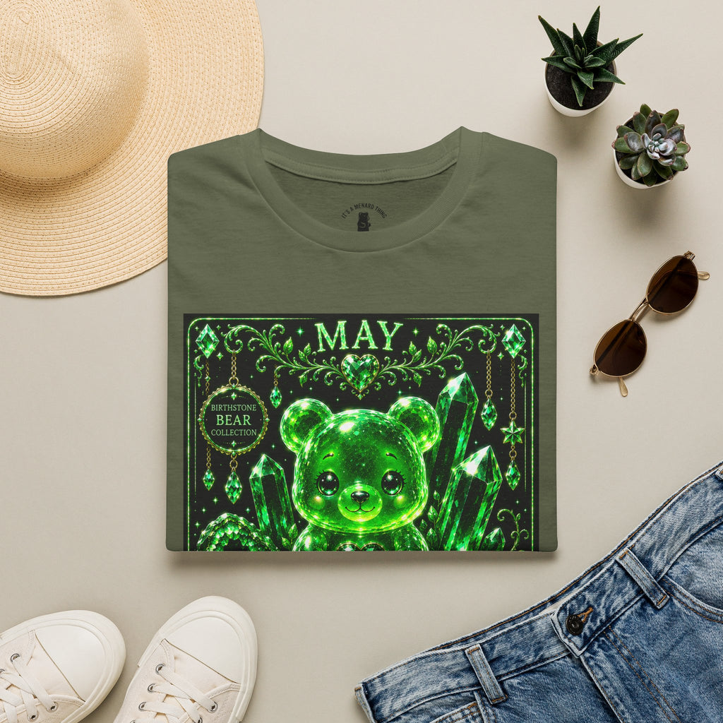 May, Emerald Birthstone Oozy Bear Gummy Special Addition- Graphic Shirt