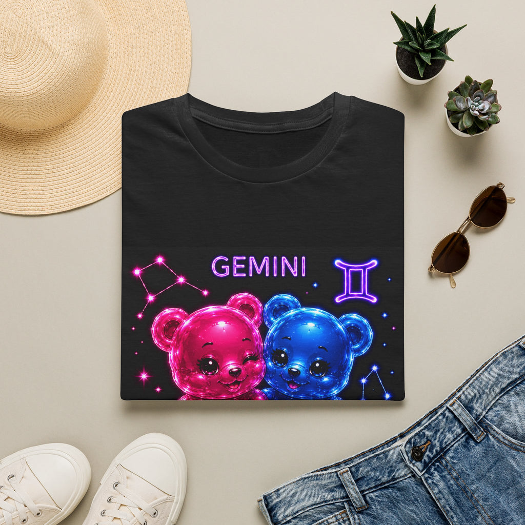 Gemini Astrology Oozy Bear Dou Friends, Special Addition Zodiac Sign- Graphic Shirt