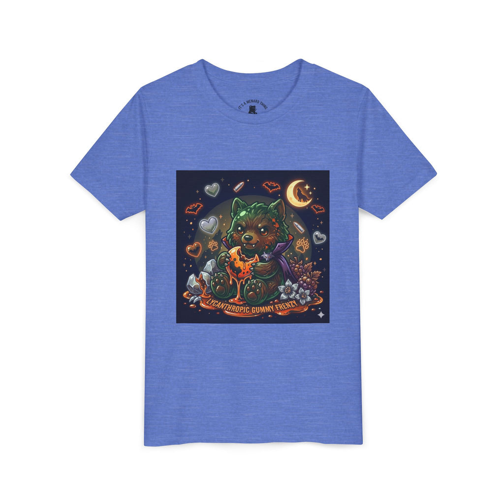 Halloween Werewolf Gooey Gummy Bear- Youth T-Shirt