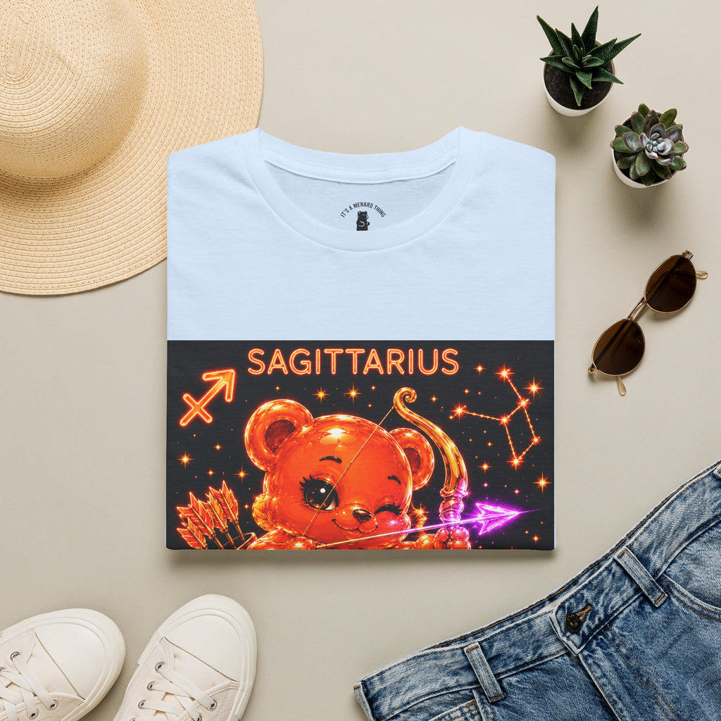 Sagittarius Zodiac Constellation Oozy Bear Special- Graphic Shirt