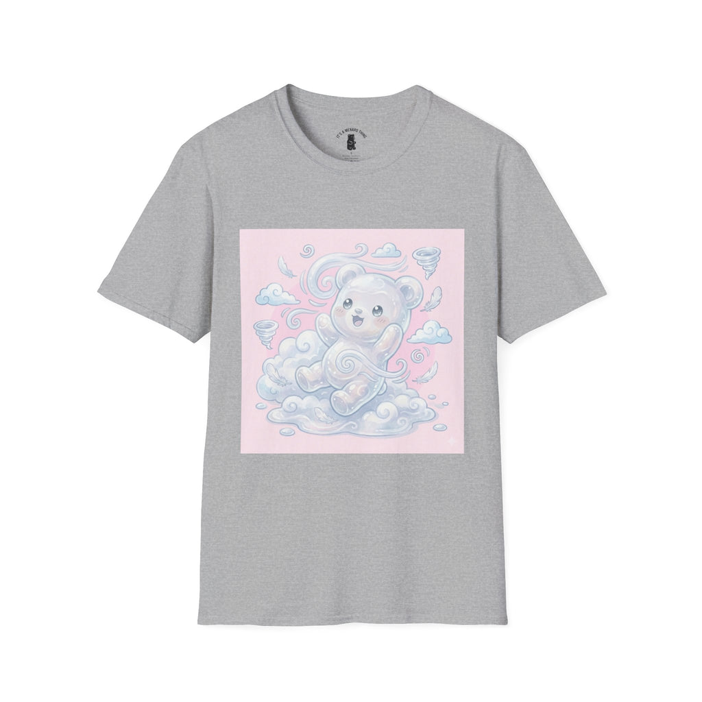Elemental, Air White Gooey Gummy Bear — Pastel Graphic Tee
