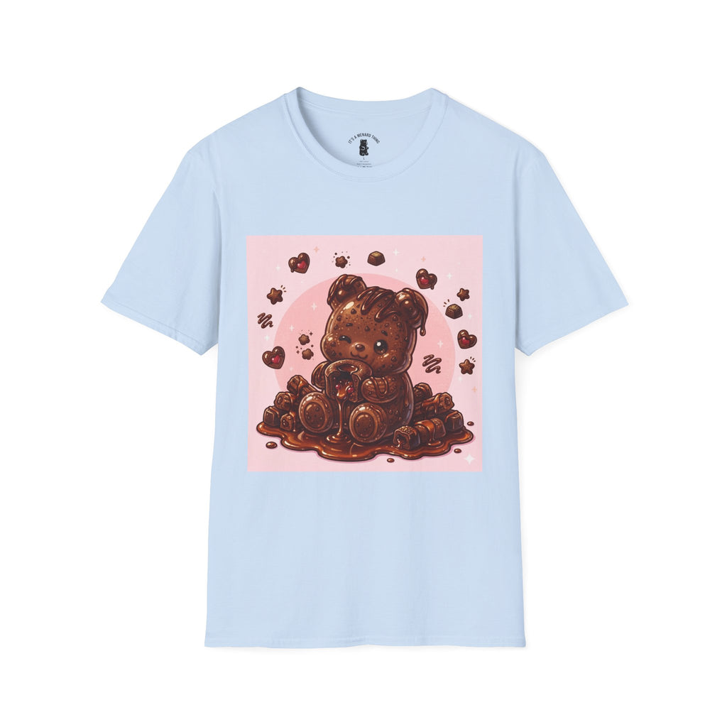 Chocolate Molten Lava Cake Gooey Gummy Bear — Cute Graphic Tee