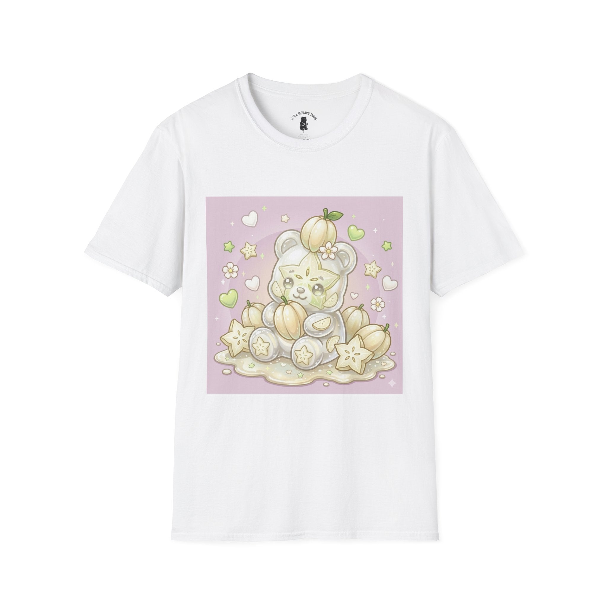 Cute Pumpkin Bear T-Shirt — Pastel Kawaii Fall Tee
