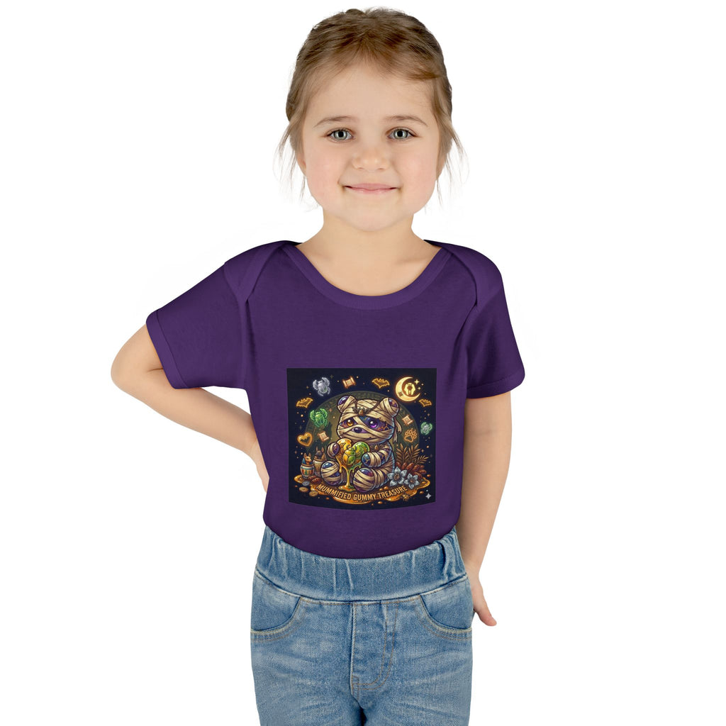 Infant Bodysuit - Cute Gooey Mummy Bear Halloween