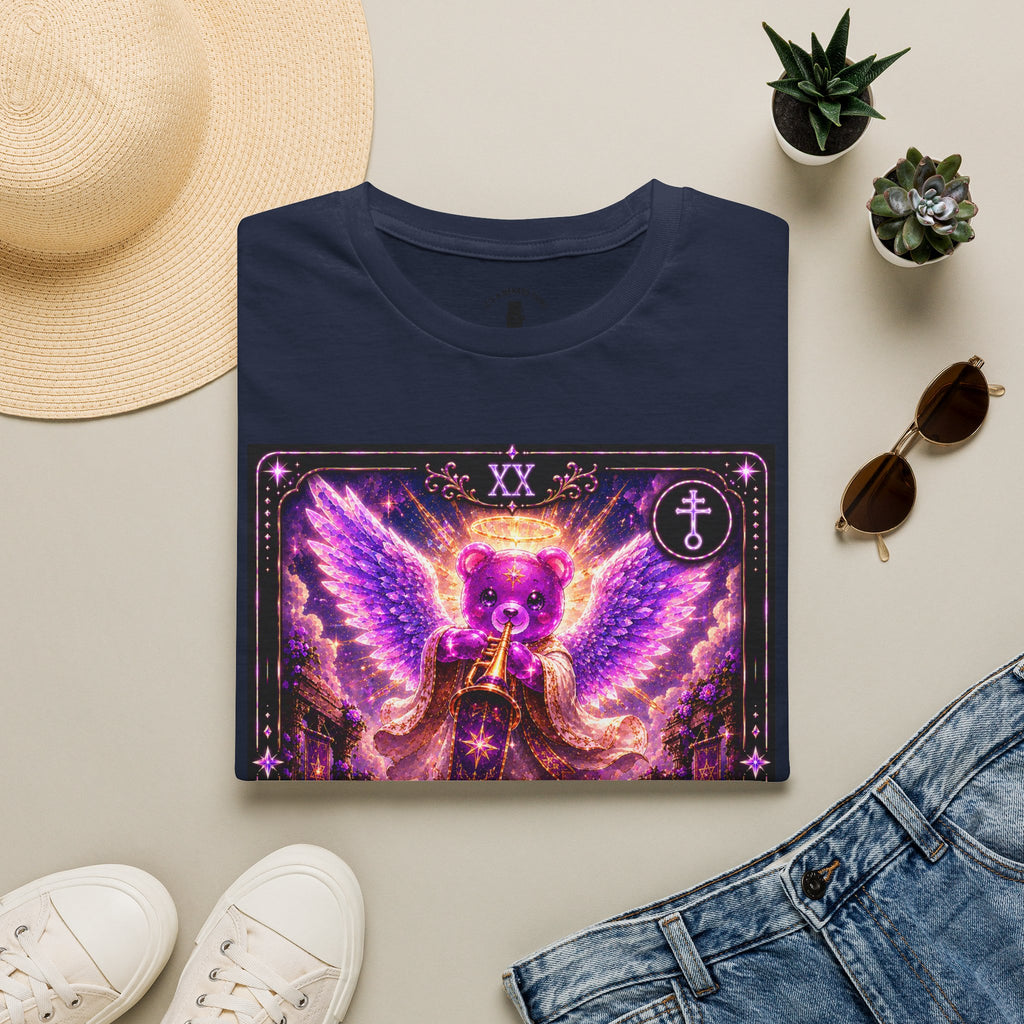 Judgment Tarot Mystic Purple Angel Oozy Bear Gummy Special Addition- Graphic Shirt