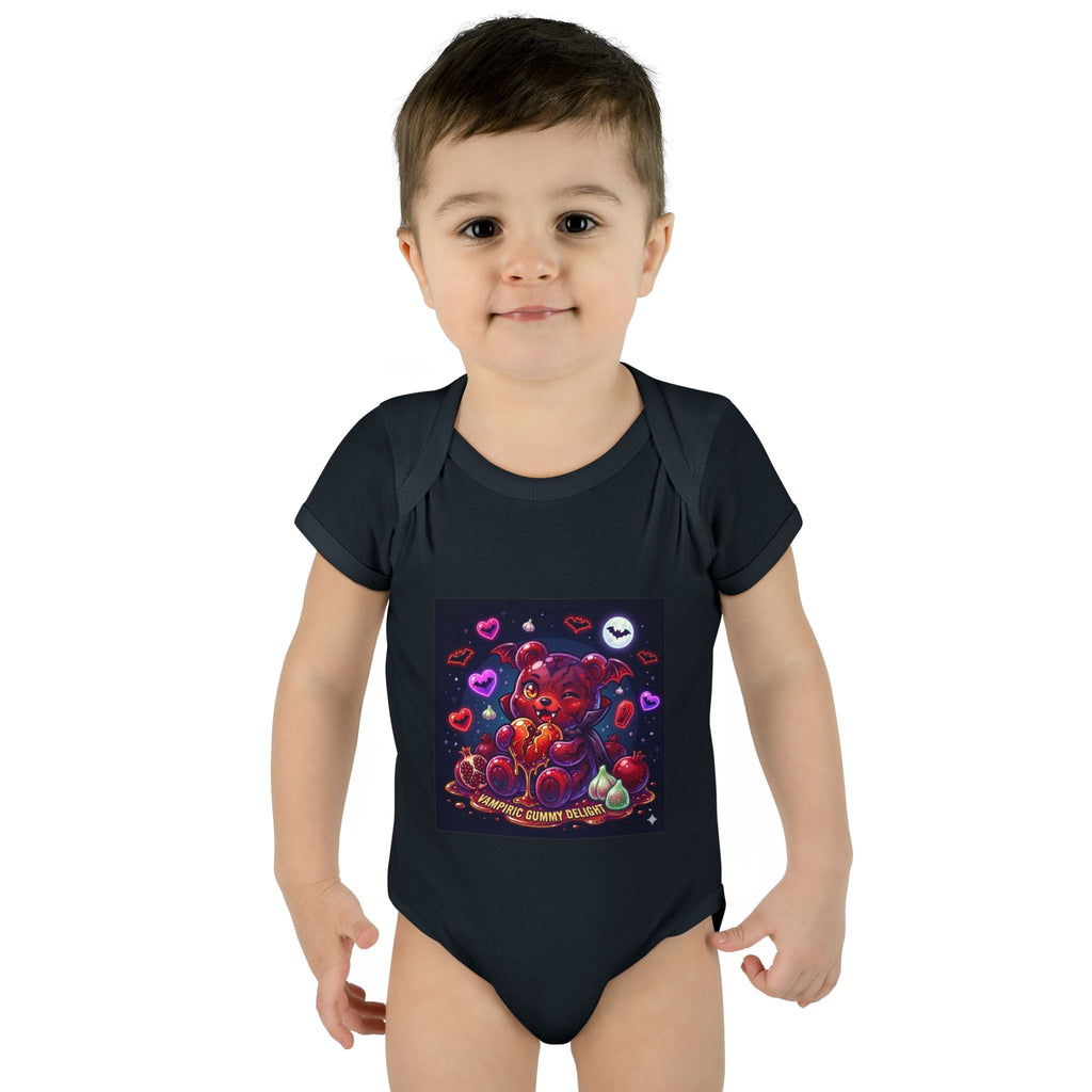Baby Bodysuit - Cute Vampire Gooey Gummy Bear