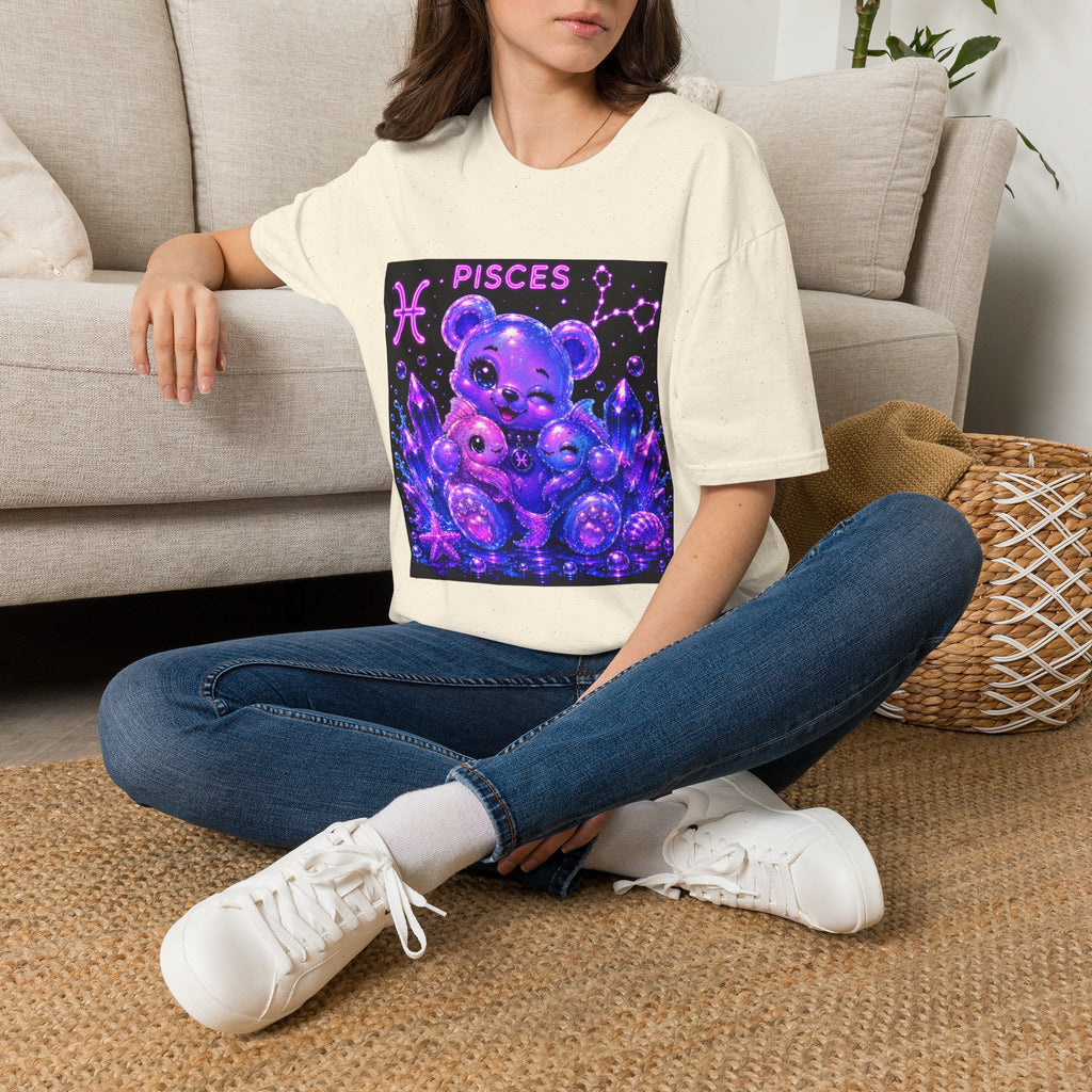 Pisces Zodiac Astrology Oozy Bear Friend Special Addition- Graphic Shirt