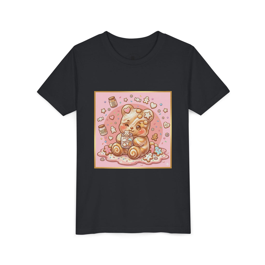 Sugar Frosted Holiday Cookie Gooey Gummy Bear Youth T-Shirt