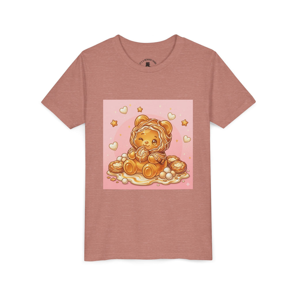 Cheese Danish Gooey Gummy Bear in Puff PJs Graphic Tee