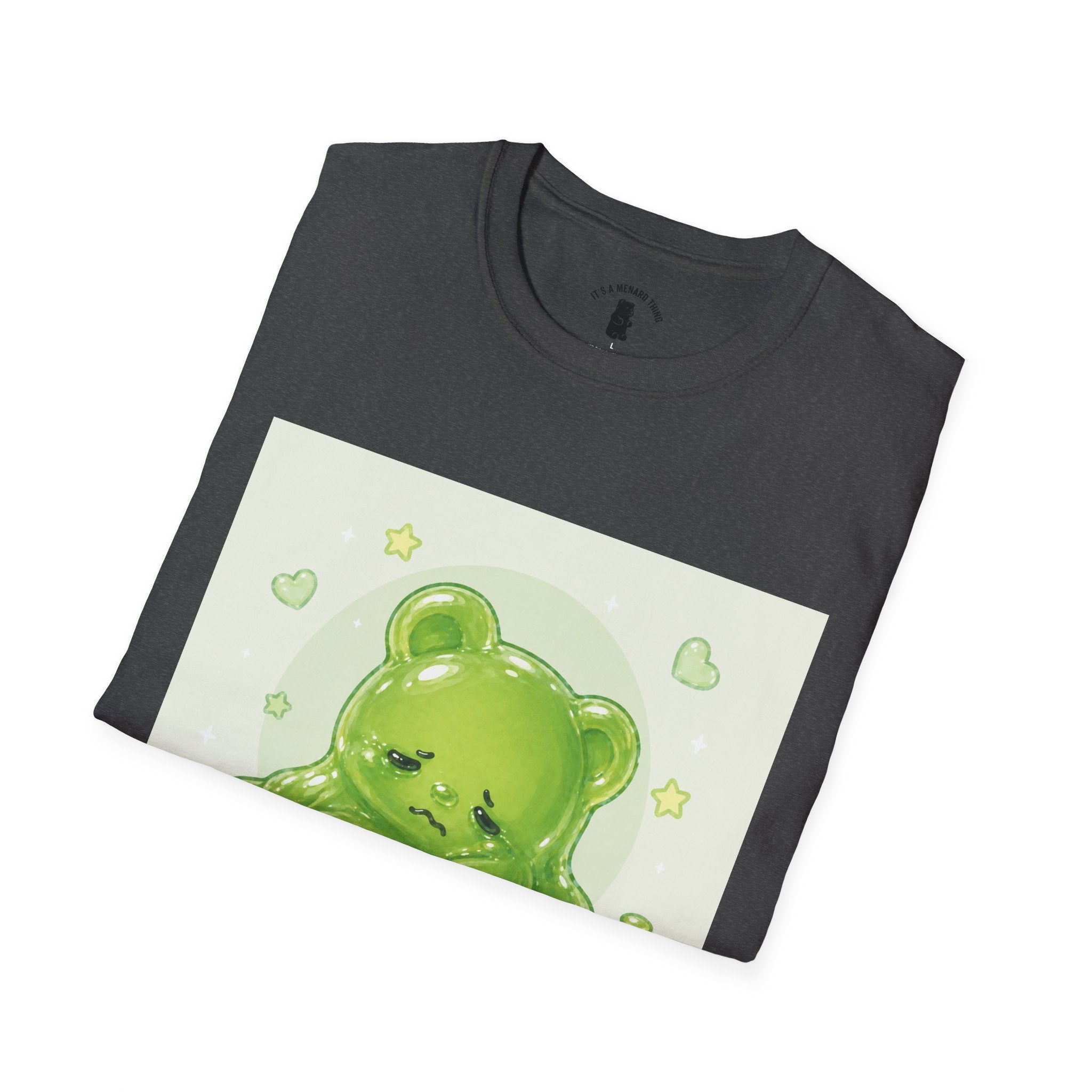 "I Tried." Green Gooey Gummy Bear- Graphic Tee