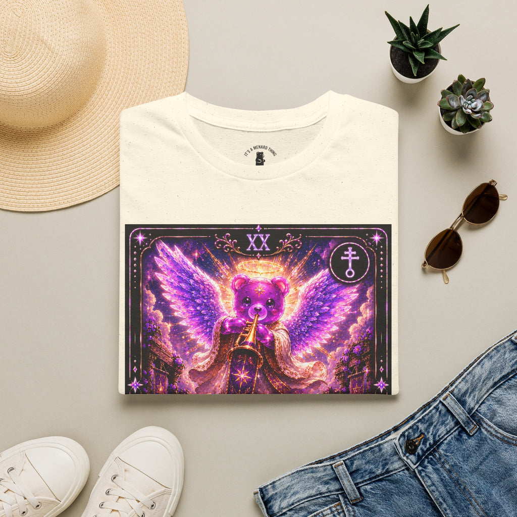 Judgment Tarot Mystic Purple Angel Oozy Bear Gummy Special Addition- Graphic Shirt