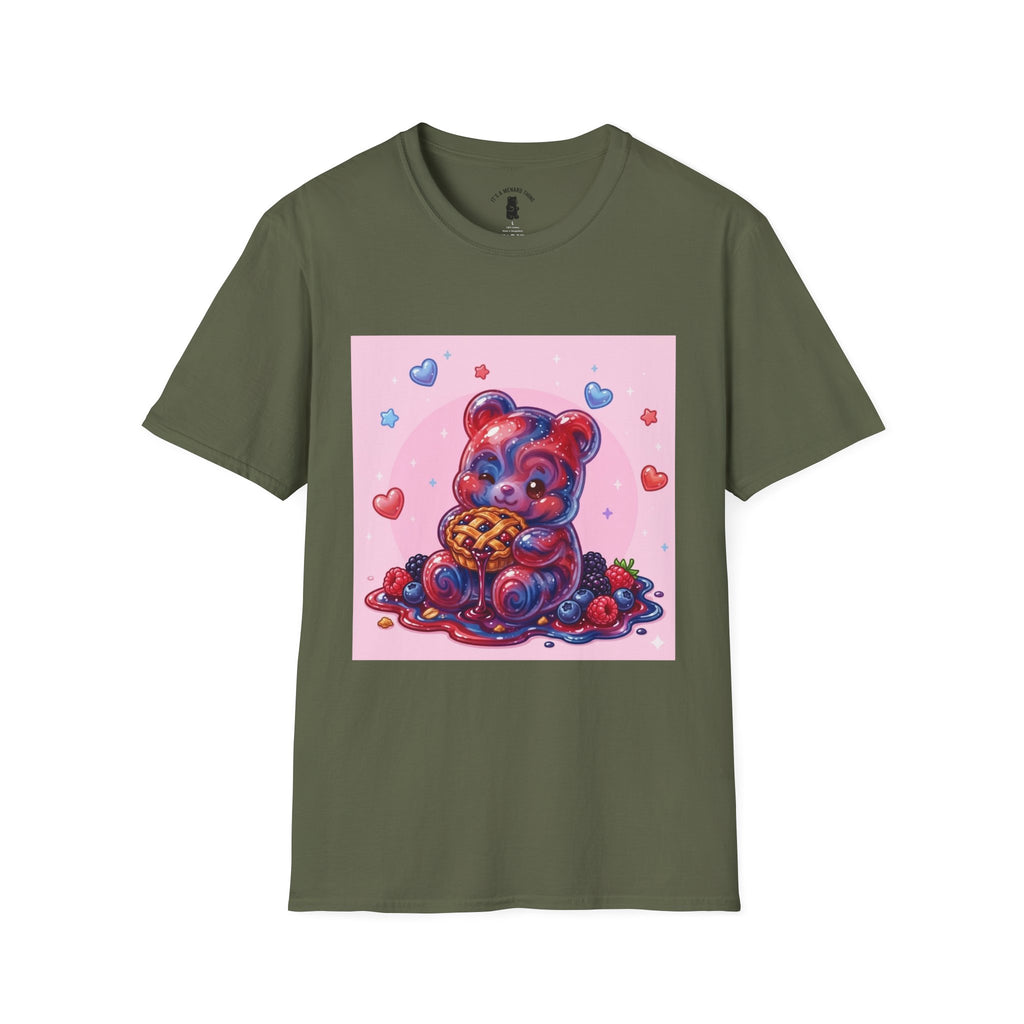 Mixed Berry Gooey Gummy Gummy Bear T-Shirt – Cute Graphic Tee