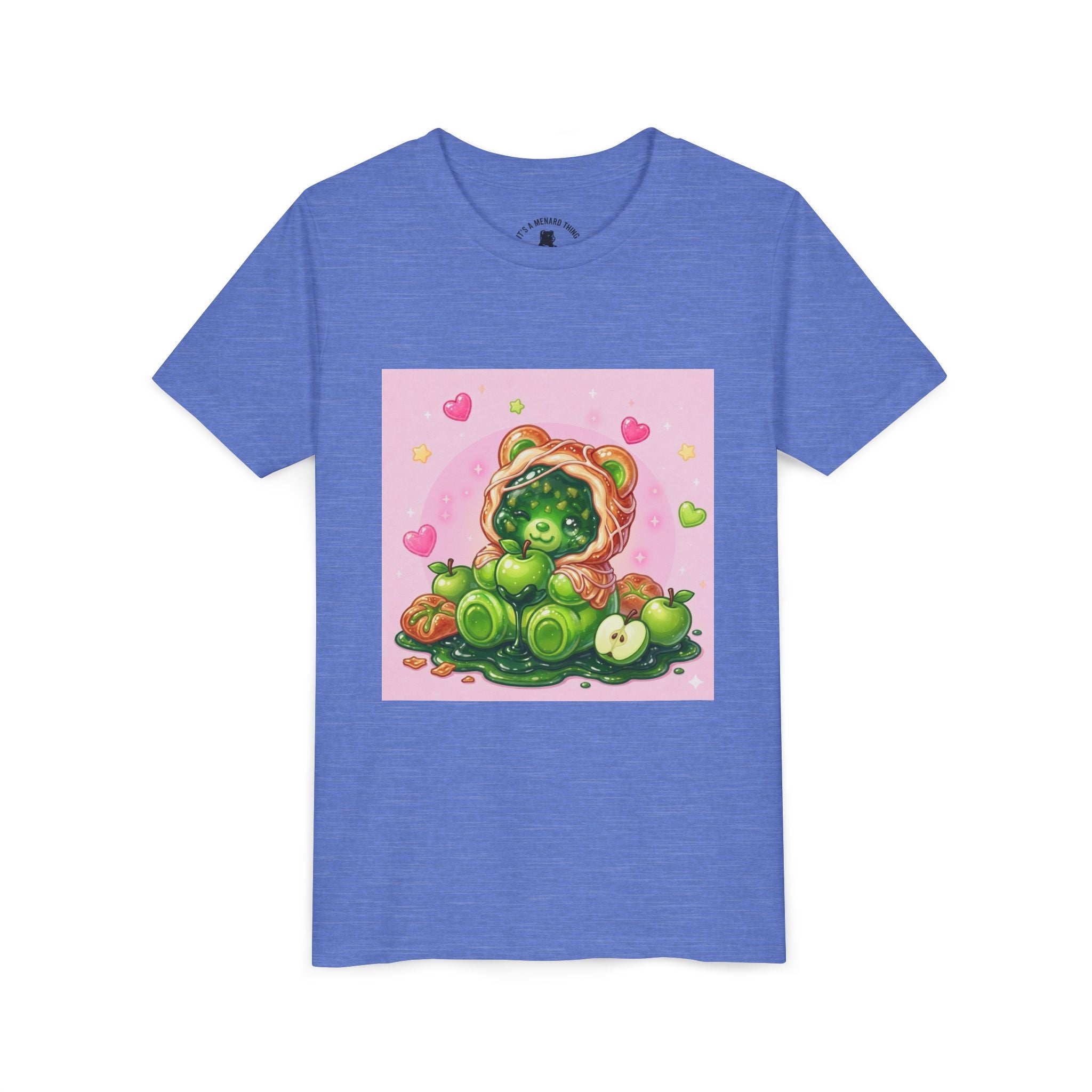 Cute Green Apple Gooey Gummy Danish Bear