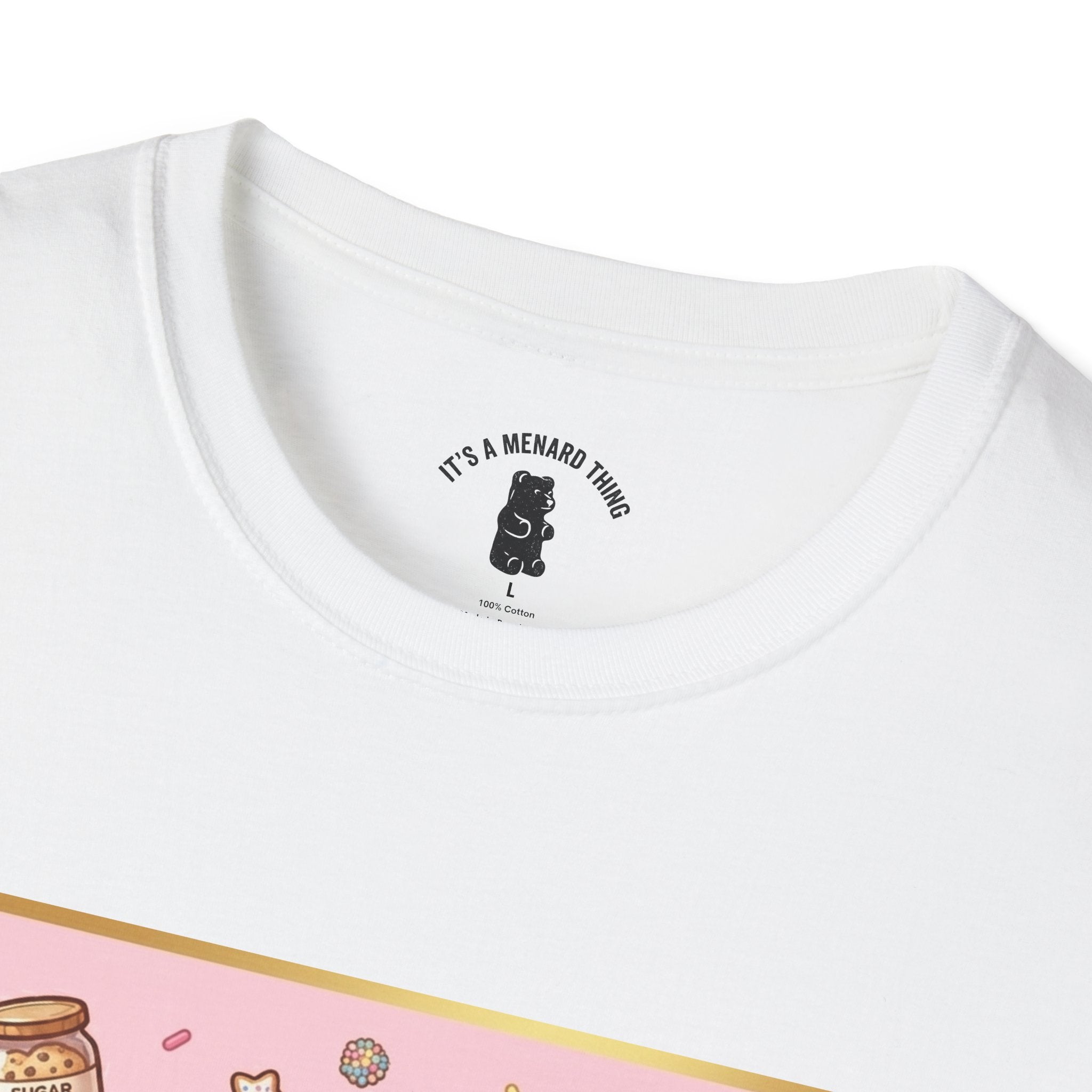 Kawaii Gooey Gummy Bear with Sugar Cookies T-Shirt