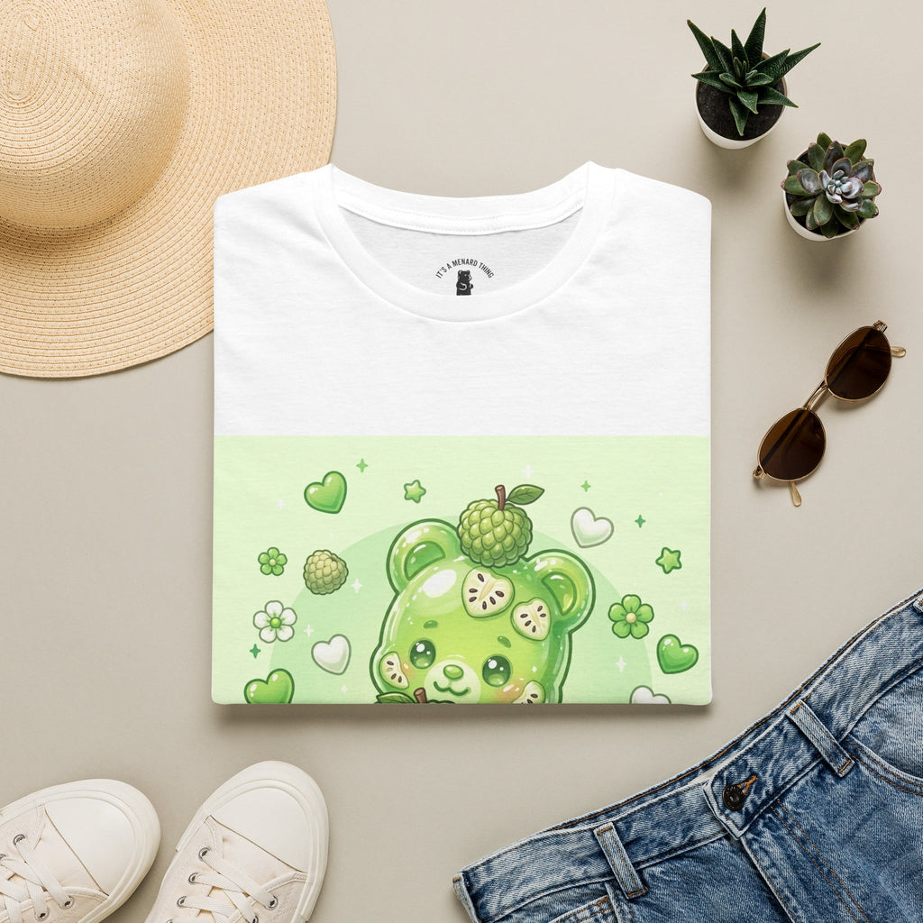 Yummy Ripe Sugar Apple, Exotic Oozy Gummy Bear- Kawaii Graphic Shirt