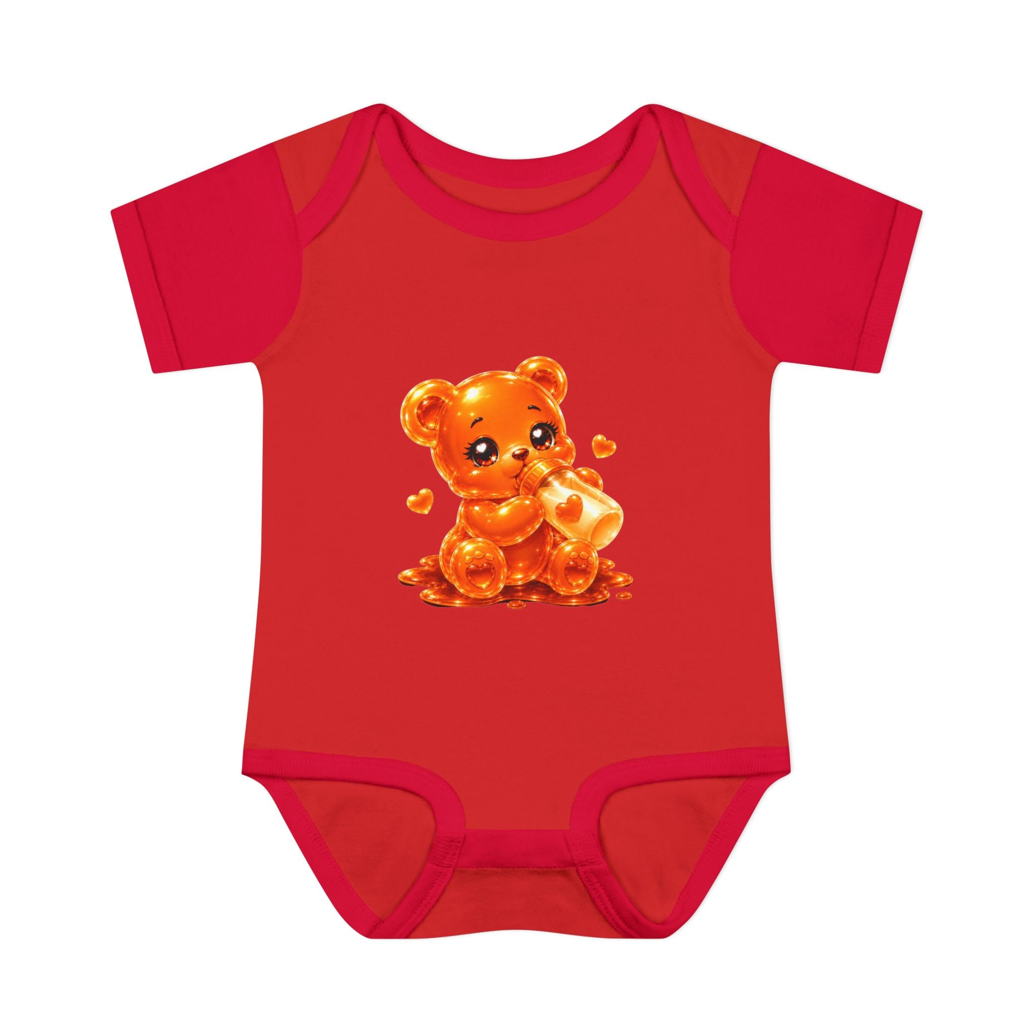 Snack Time, Oozy Baby Gummy Bear Cutie Special Addition- Graphic Onesie