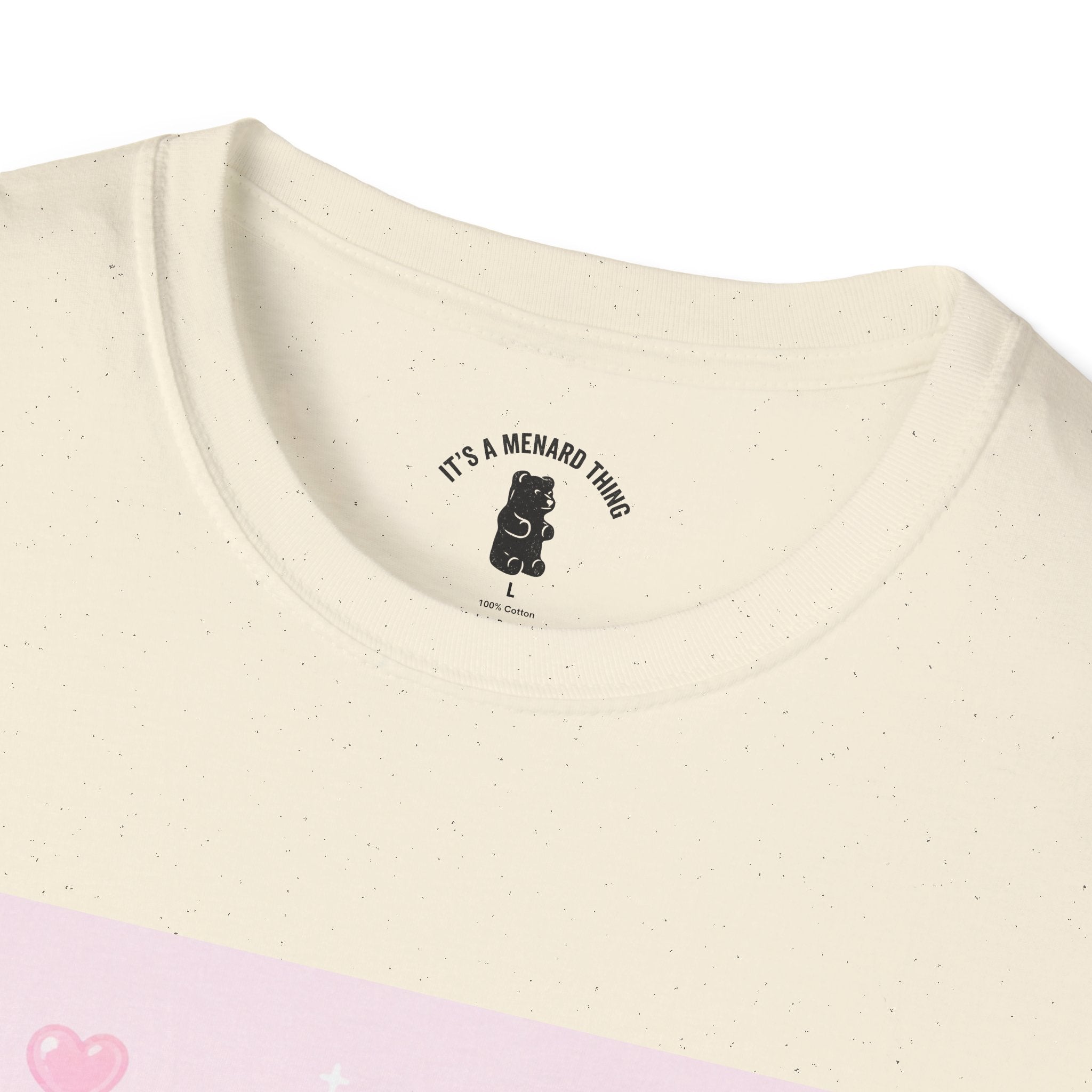 Gooey Pink Gummy Bear Bouquet T-Shirt — Kawaii Valentine Floral Tee
