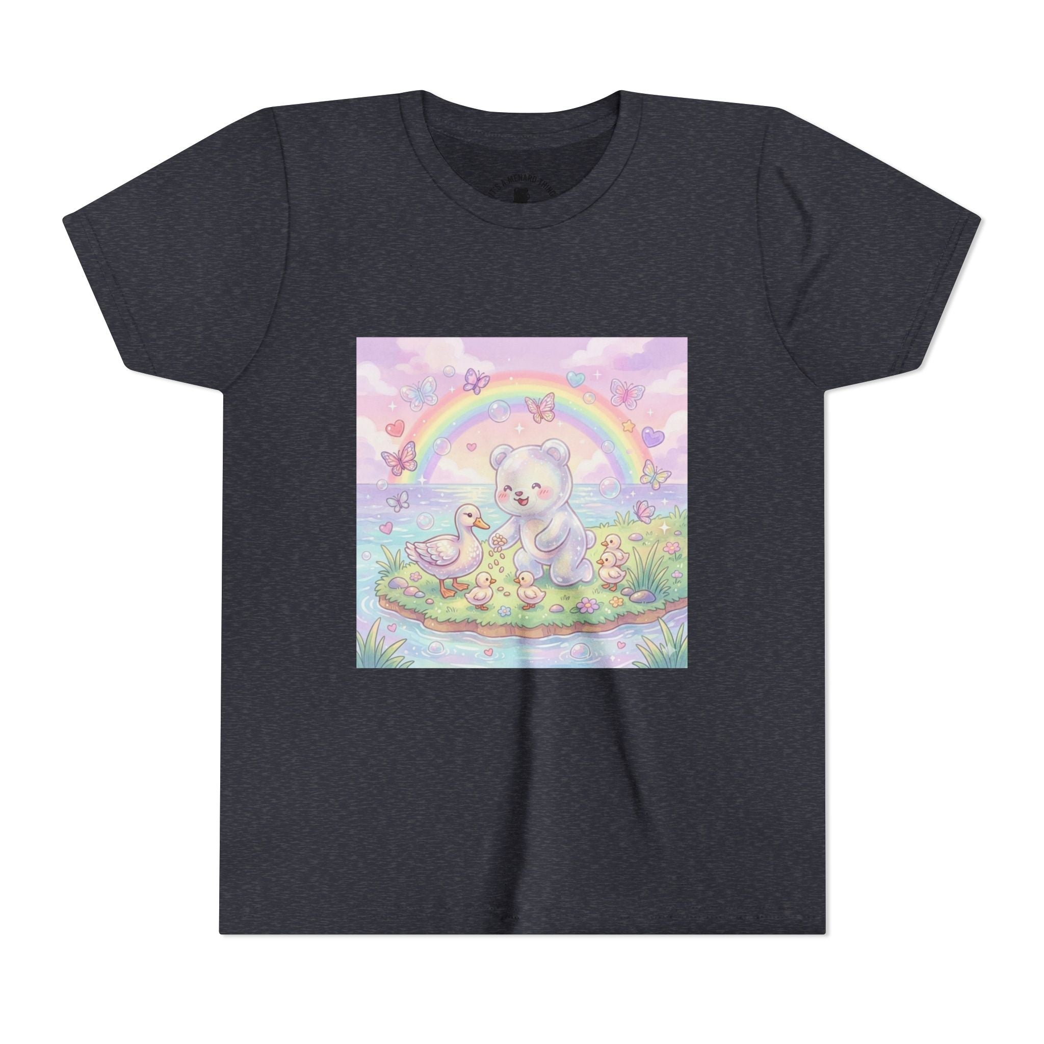 Duck Feeding, Gooey Gummy Friend- Graphic T-Shirt