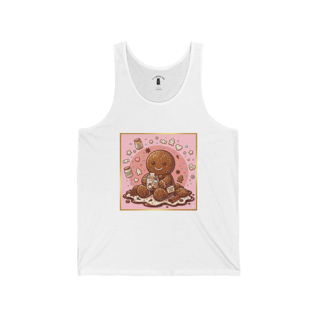 My Little Molasses man, Gooey Non-Gummy Friend — Kawaii Graphic Tank Top