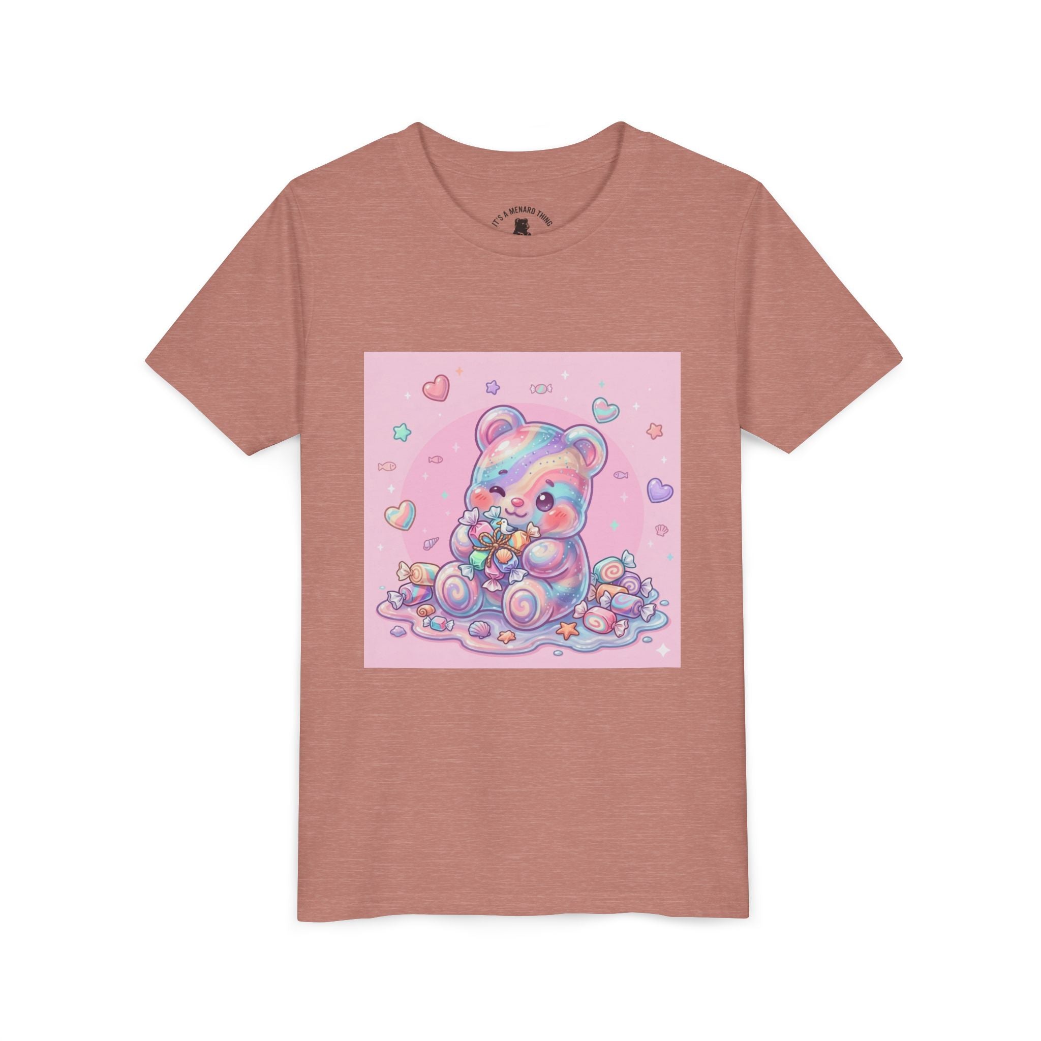 Salt Water Taffy Gooey Gummy Bear Cute Kids T-Shirt