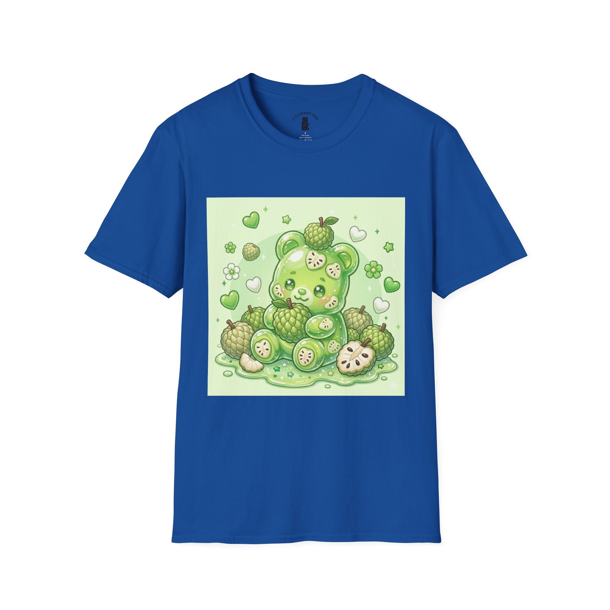Yummy Ripe Sugar Apple, Exotic Oozy Gummy Bear- Kawaii Graphic Shirt