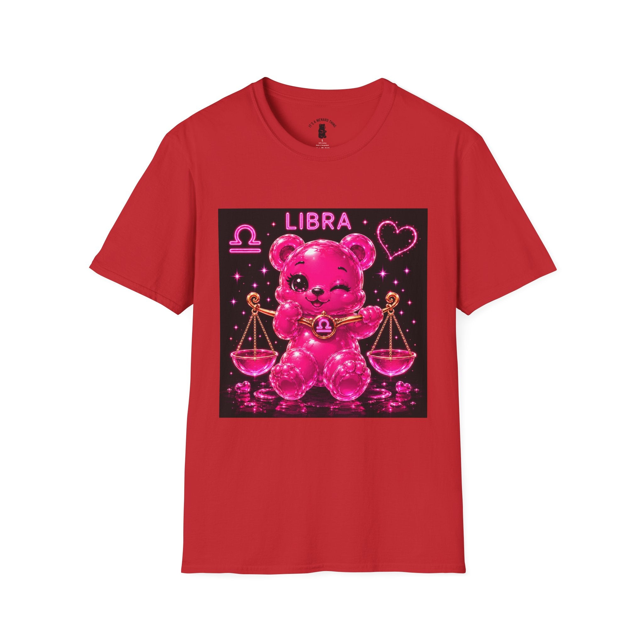 Libra Zodiac Sign Special Addition Oozy Bear Friend- Graphic Shirt