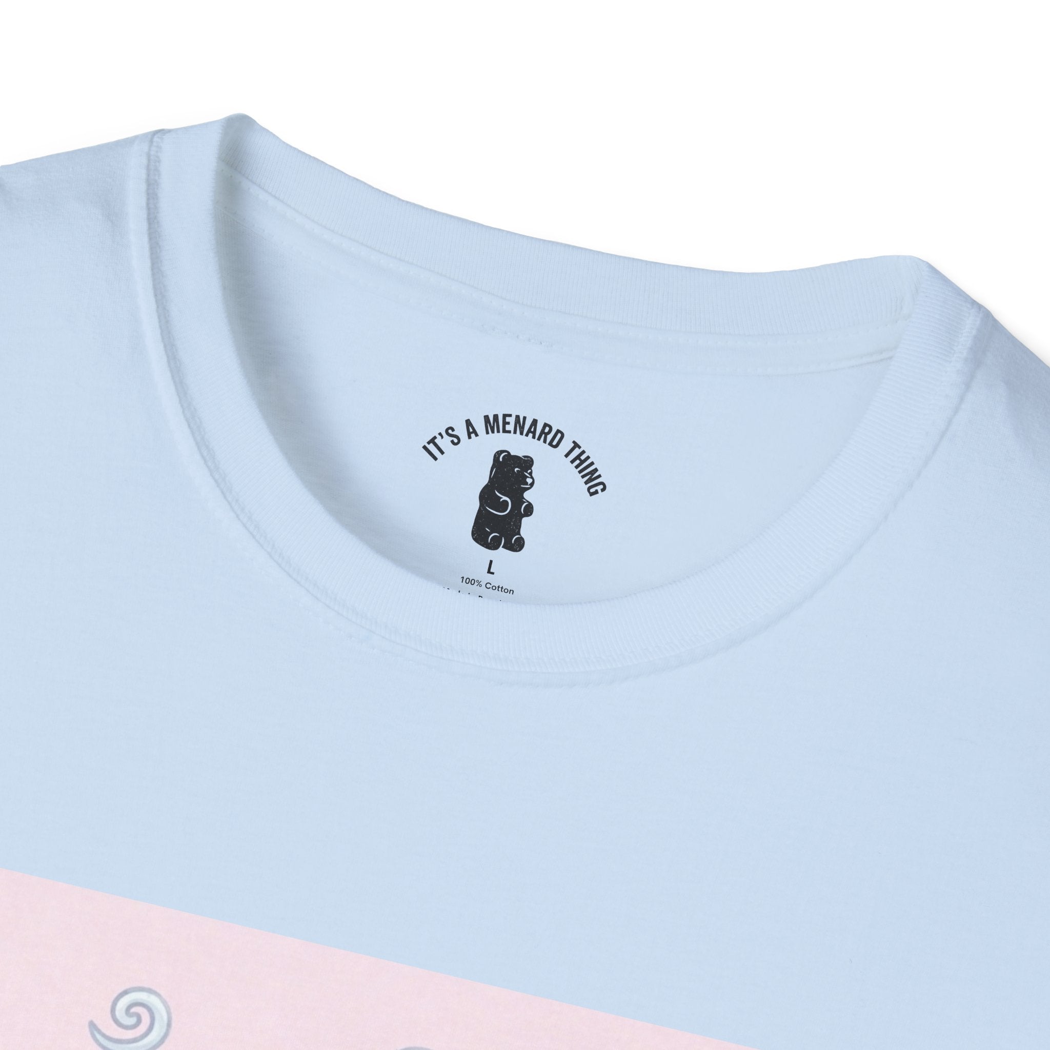 Elemental, Air White Gooey Gummy Bear — Pastel Graphic Tee