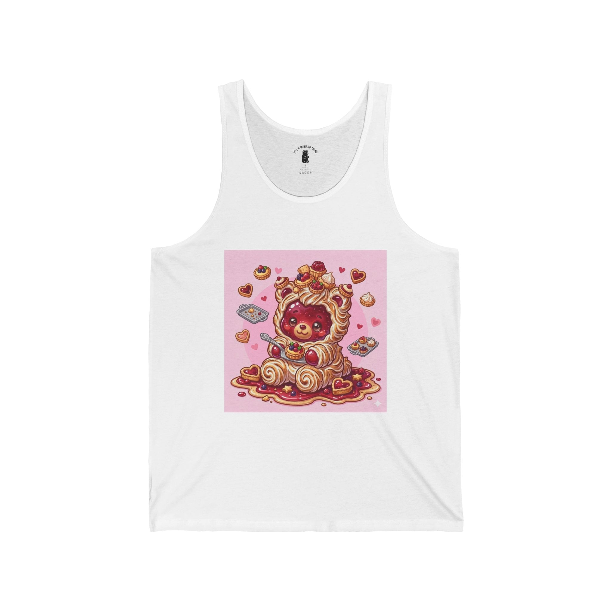 Mixed Berry Whipped Cream Tart Special, Oozy Snow Gummy Bear Friend- Graphic Shirt