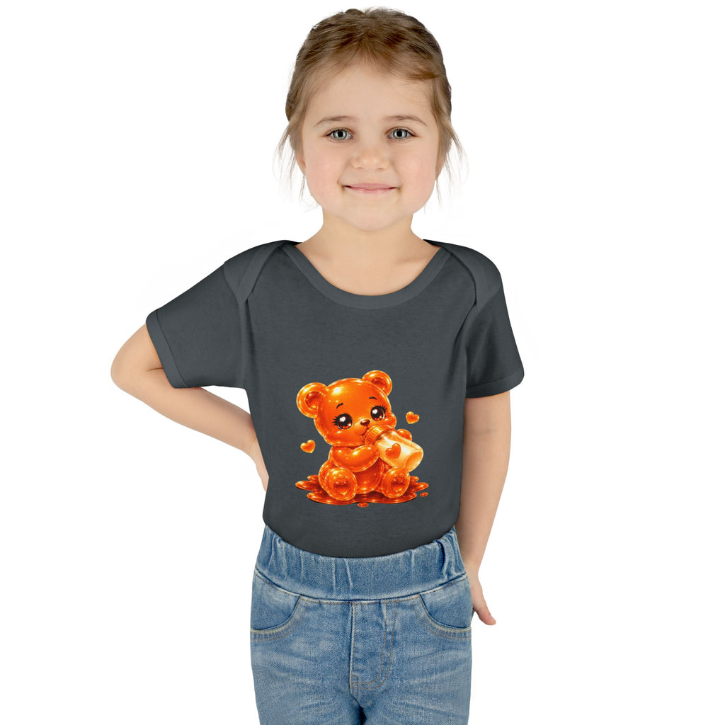 Snack Time, Oozy Baby Gummy Bear Cutie Special Addition- Graphic Onesie