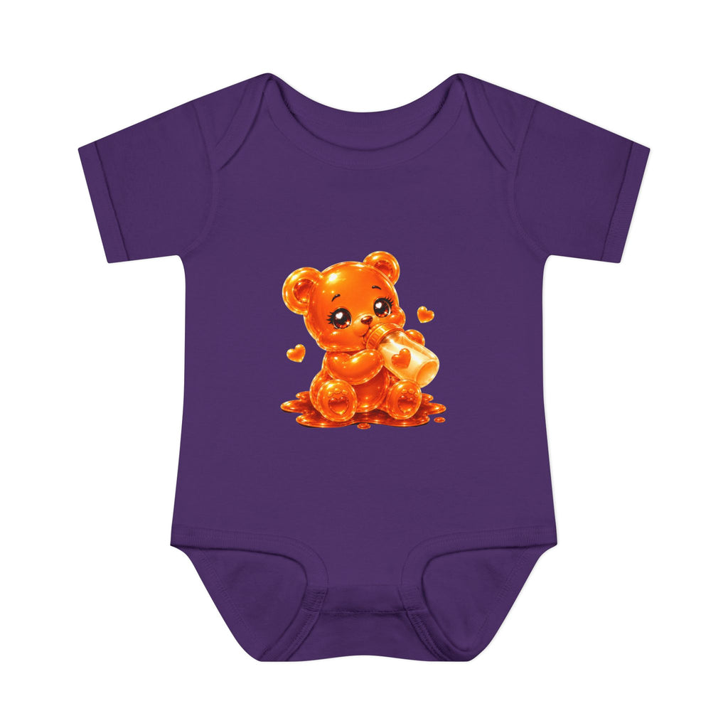 Snack Time, Oozy Baby Gummy Bear Cutie Special Addition- Graphic Onesie