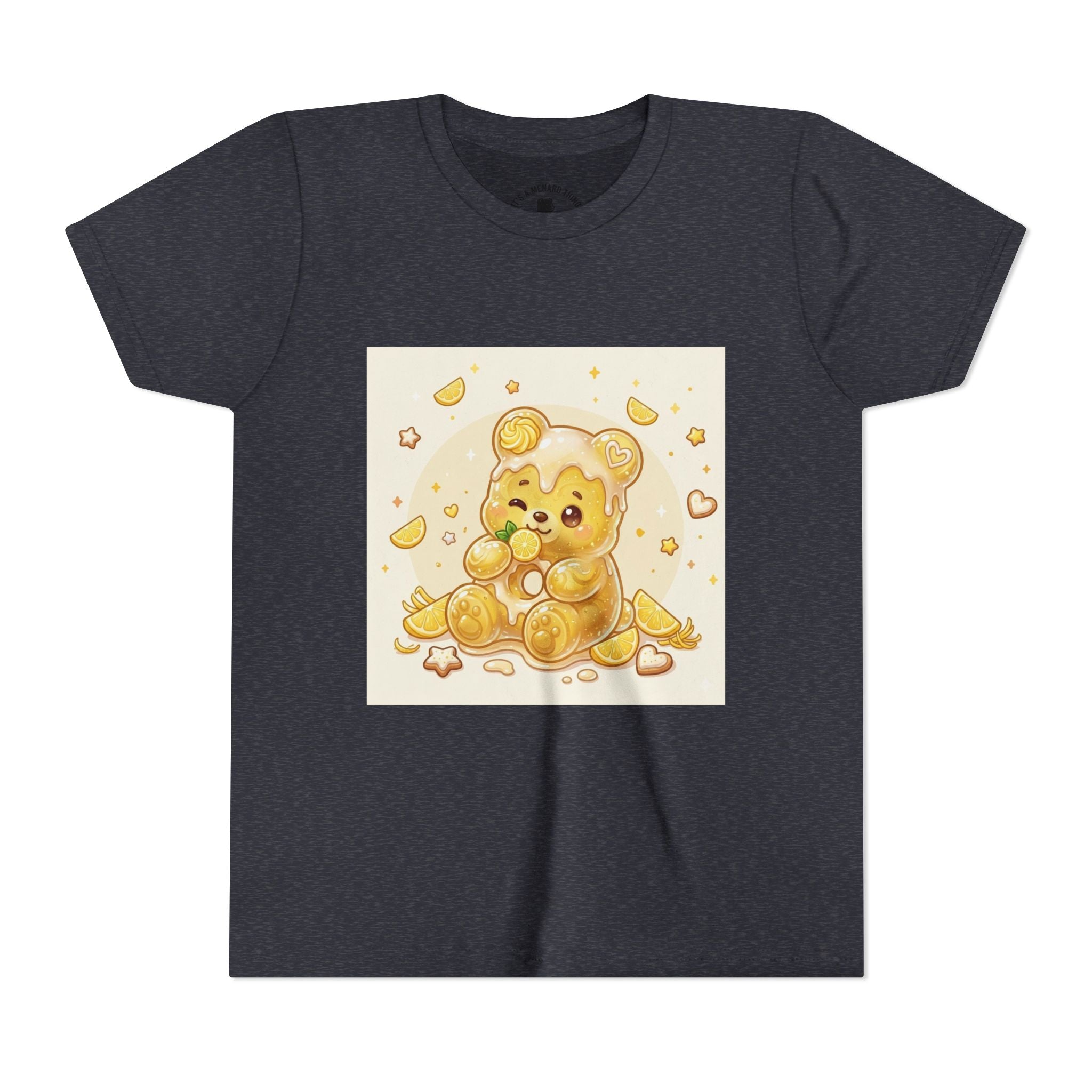 Lemon Bunt Cake Gooey Gummy bear Kids Shirt