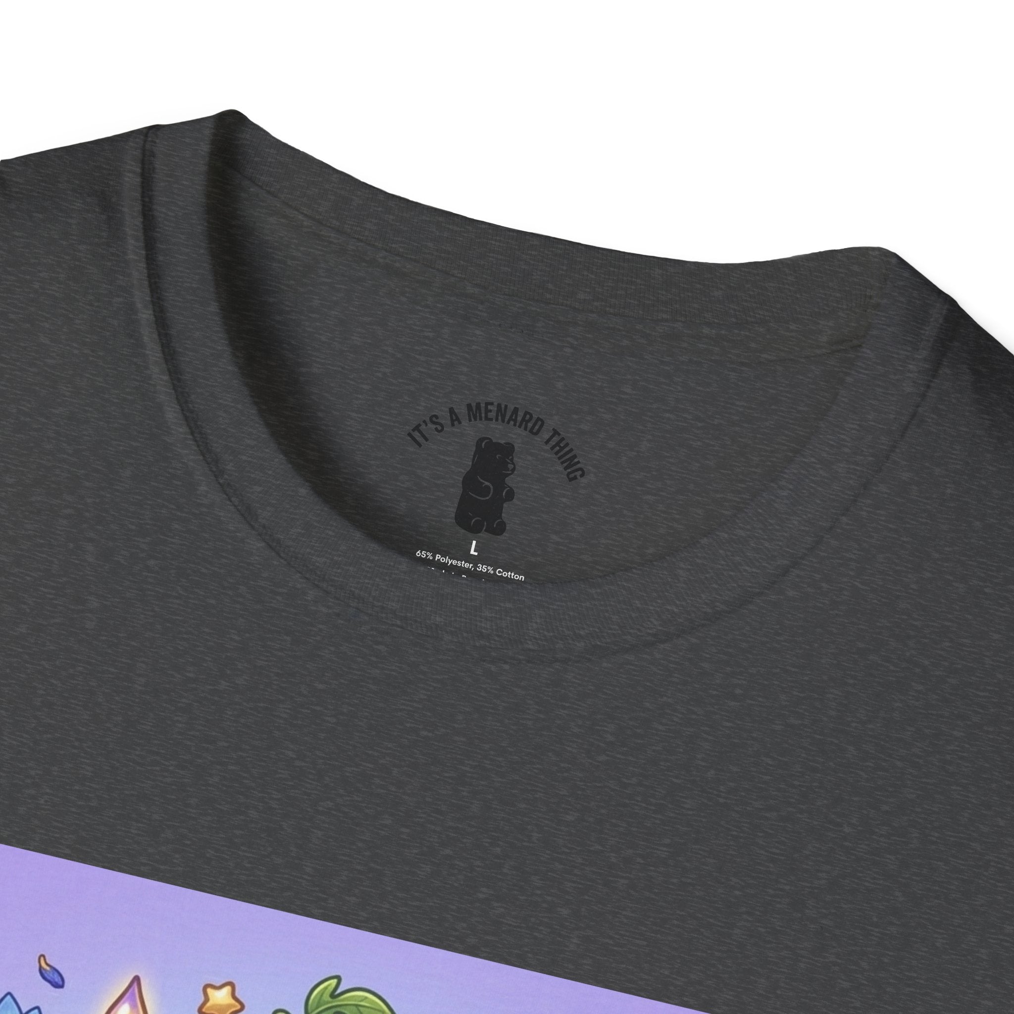 Blue Lotus Tea, Exotic Gooey Gummy Bear — Kawaii Graphic T-Shirt