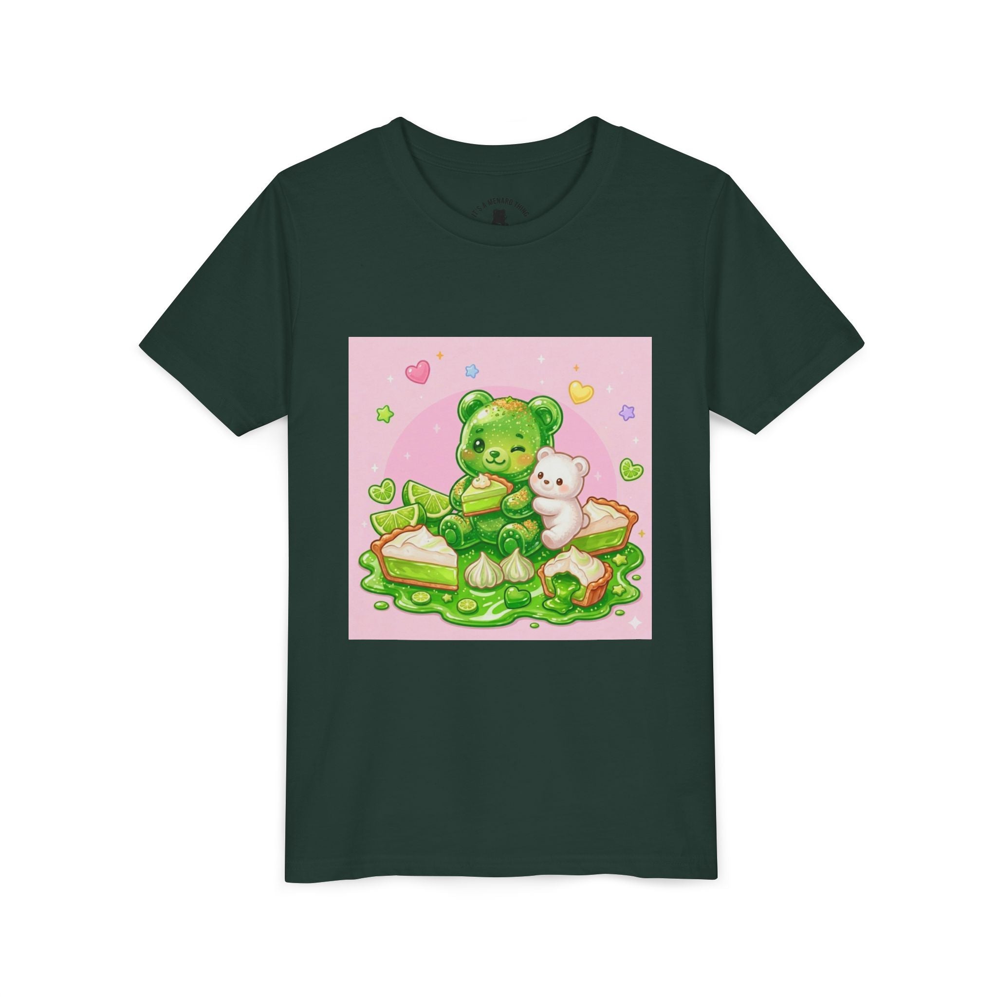 KeyLime Pie and Whip Baby Gooey Green Gummy bear Shirt